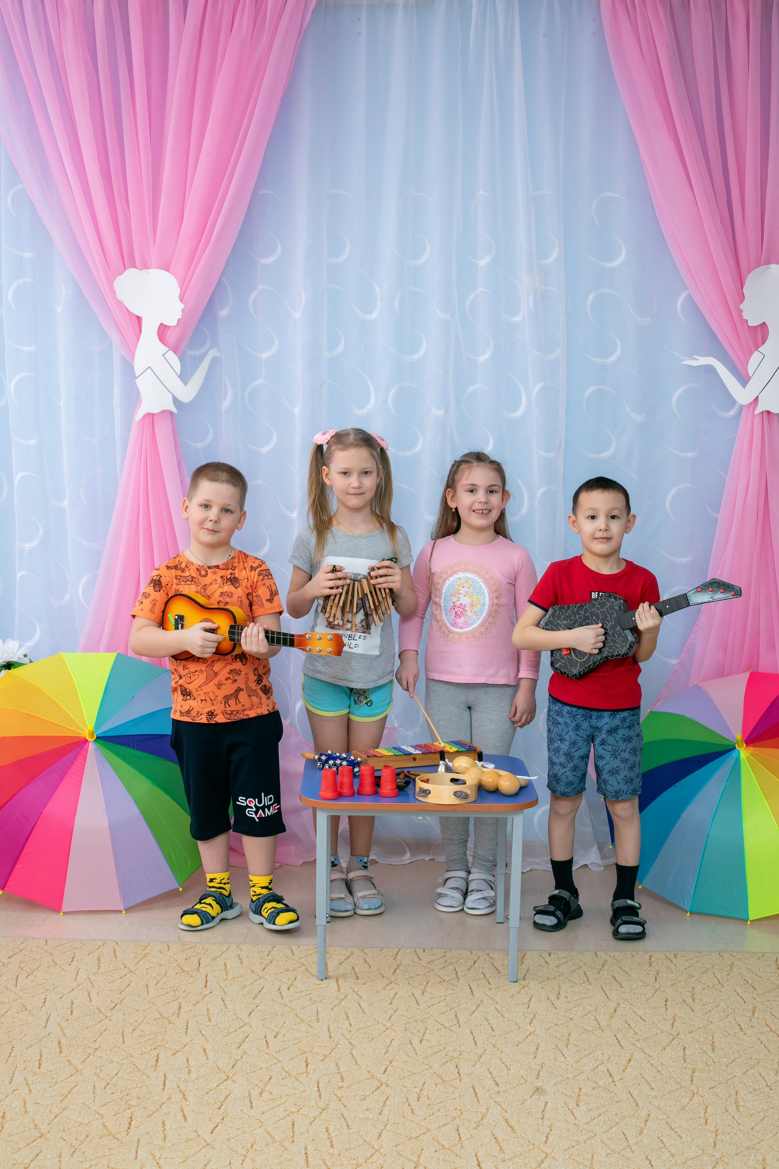 Съемка в детском саду. Выпускные фотокниги