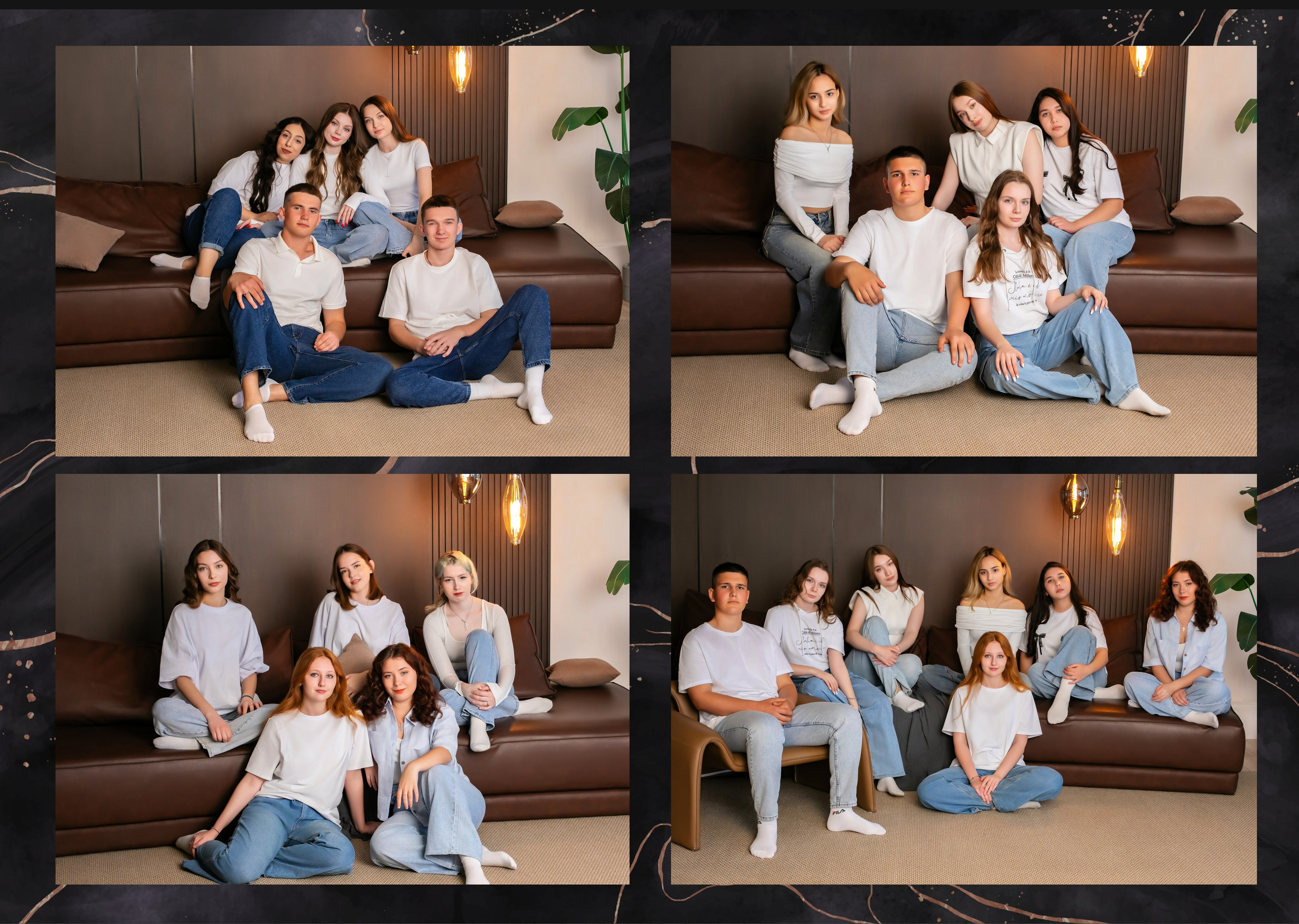 Альбом 10 разворотов. Выпускные фотокниги