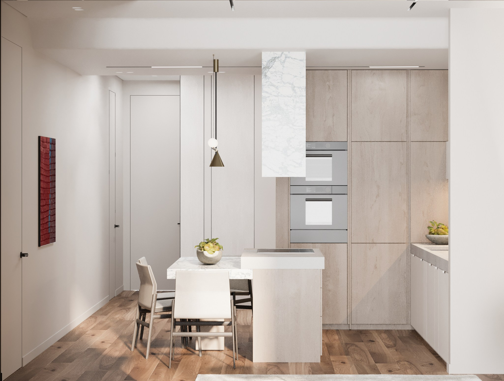 Квартира 74кв. Дизайнер интерьера в Москве Екатерина Шаймердинова