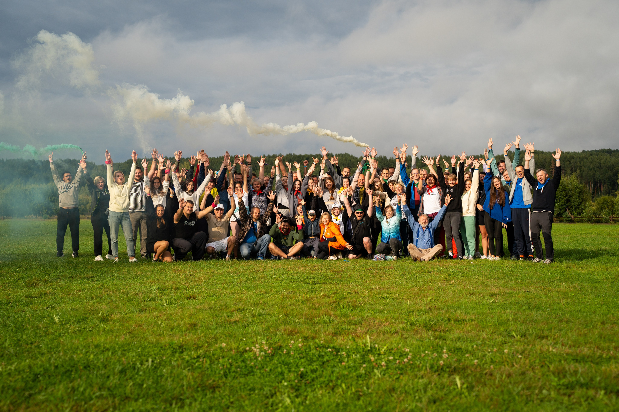 Активный выездной корпоратив для компании