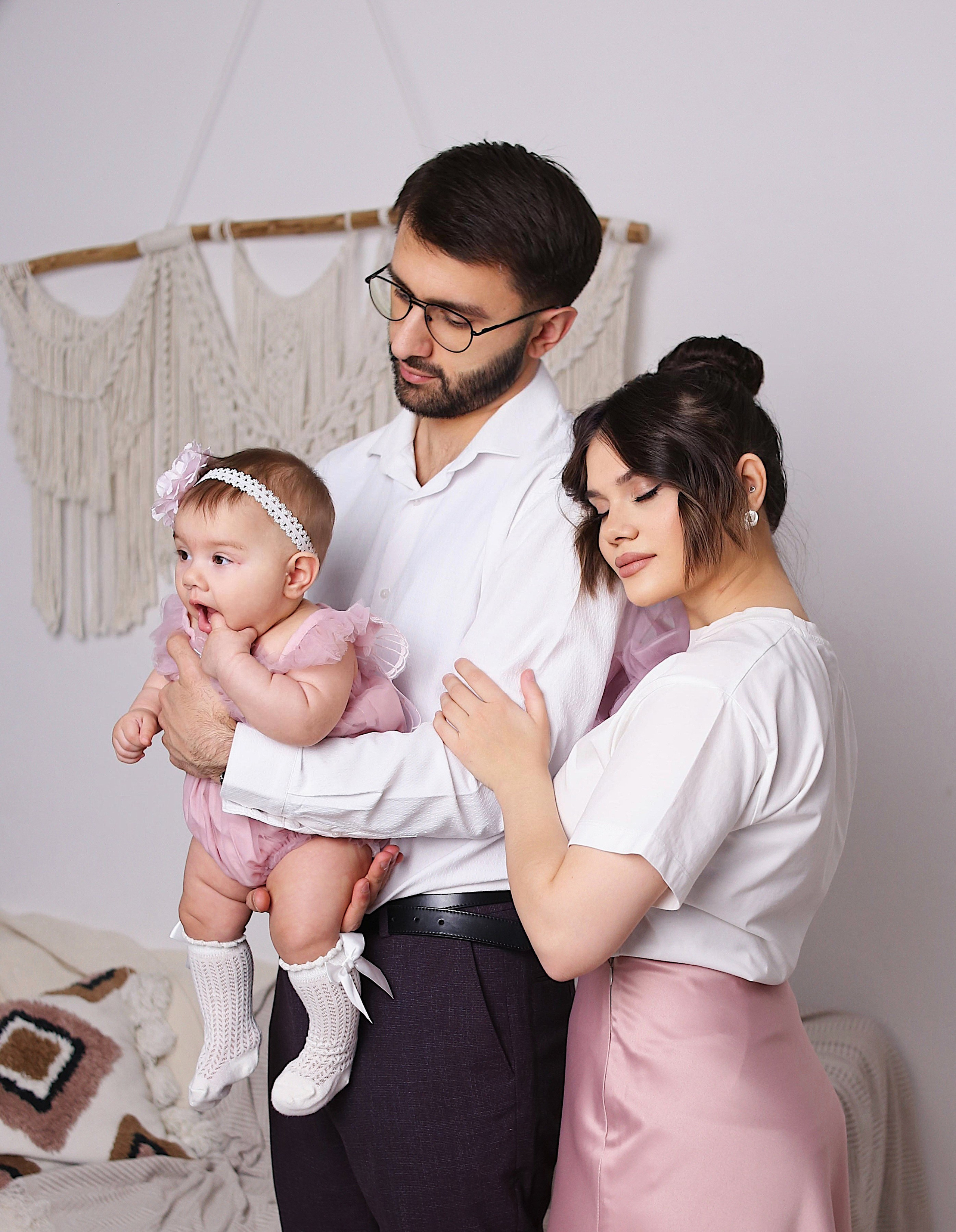 Марина и семья. Фотограф Пирумян Анна. г. Сургут, г. Воронеж