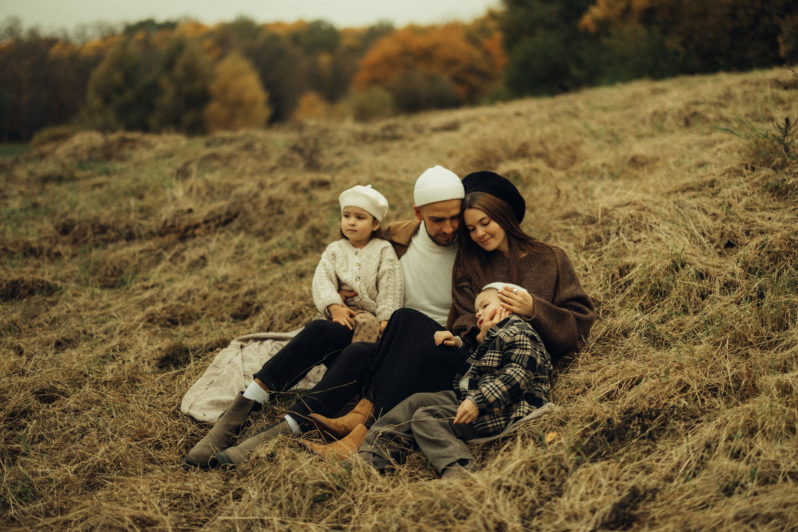 Света, Дима, Сара, Лев. Семейный фотограф Оля Гладченко