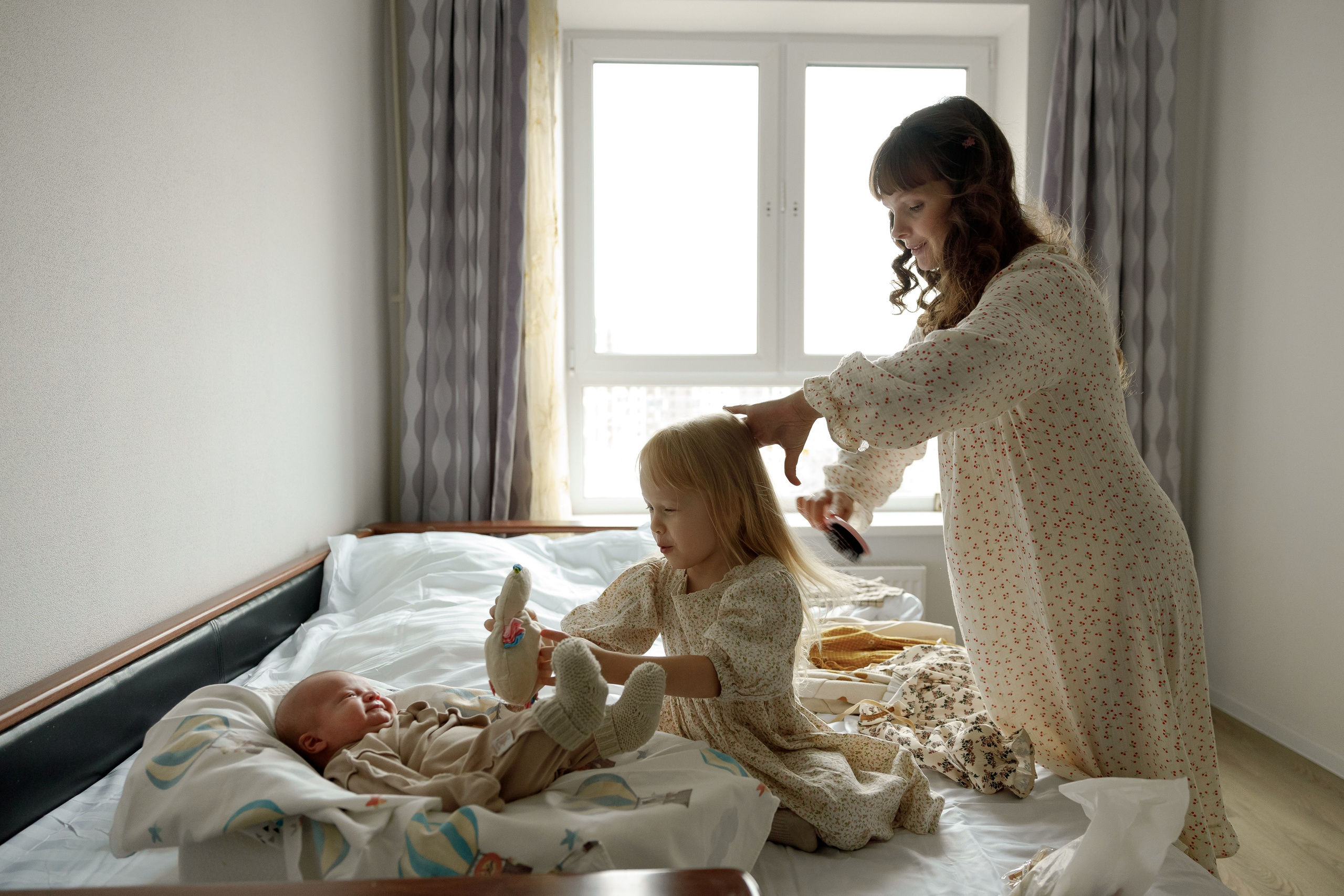 Домашняя семейная съёмка. Фотограф Москва