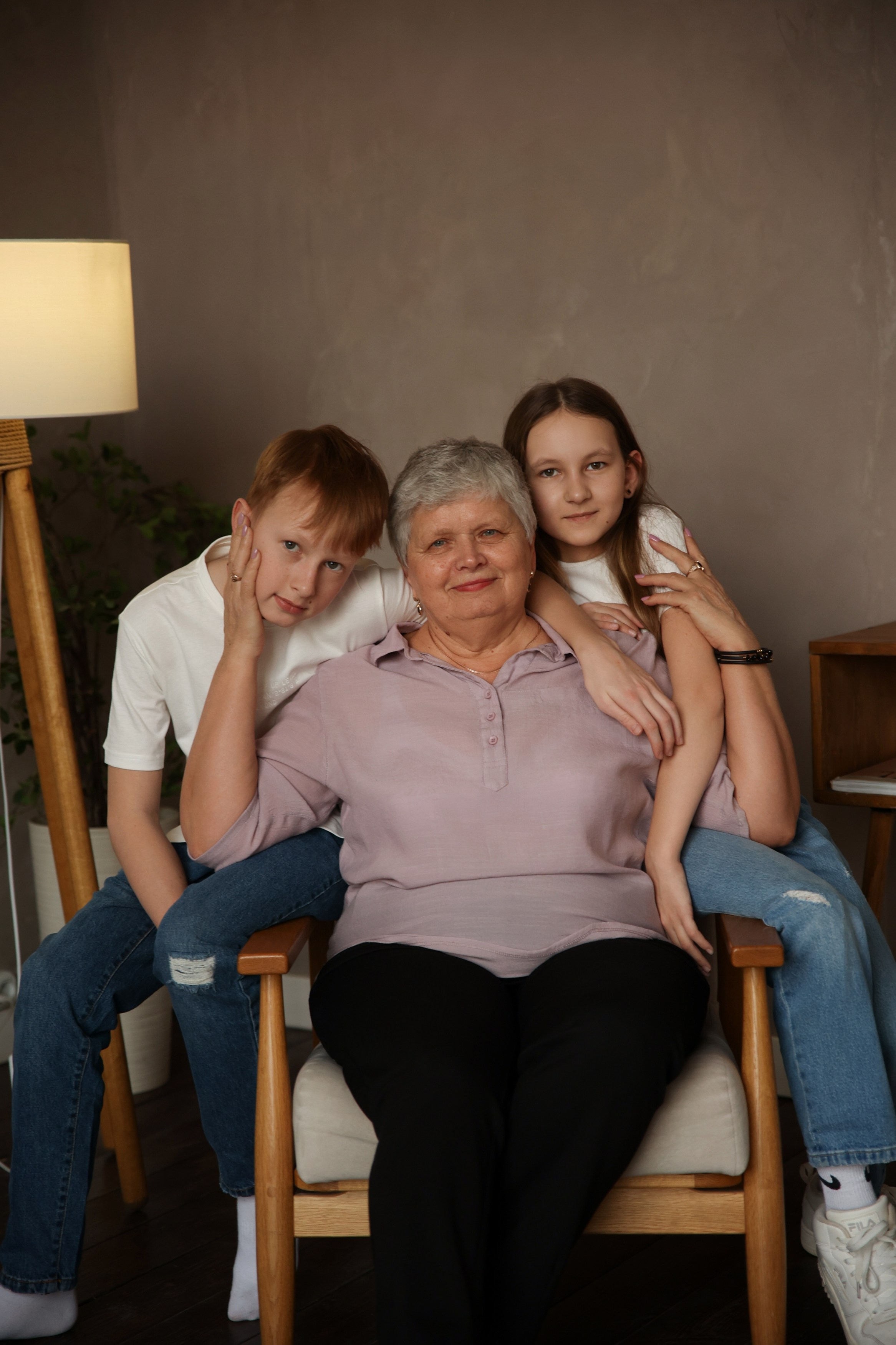 Вместе с бабушками и дедушкой. Фотограф Владимир Москва