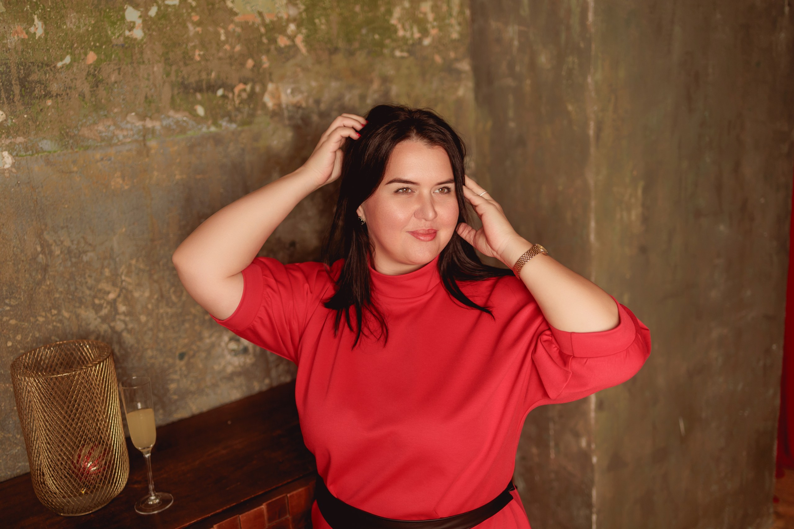 Новогодняя фотосессия с Динарой