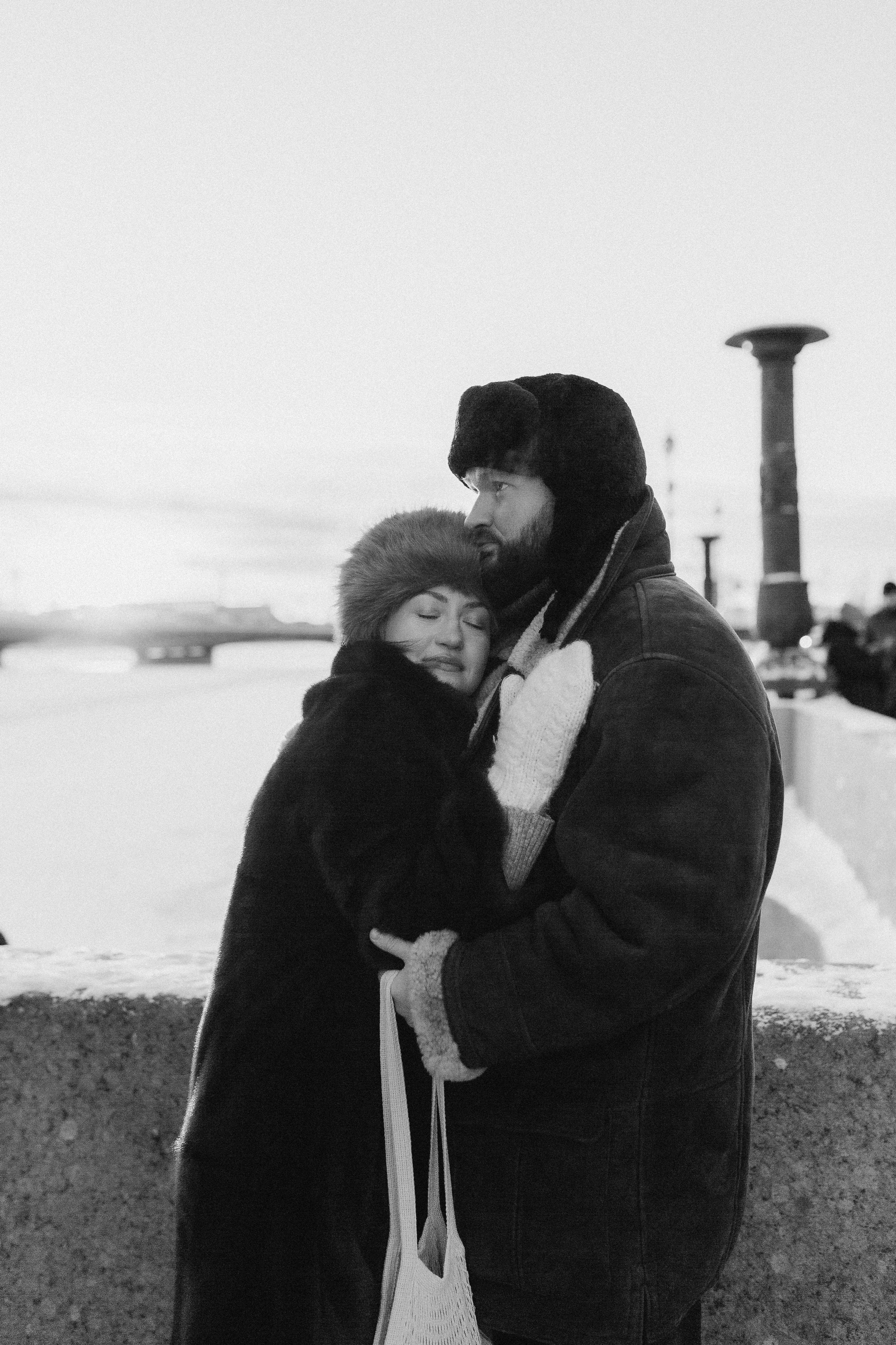 LoveStory зимняя. Фотограф Санкт-Петербург Князева Елизавета
