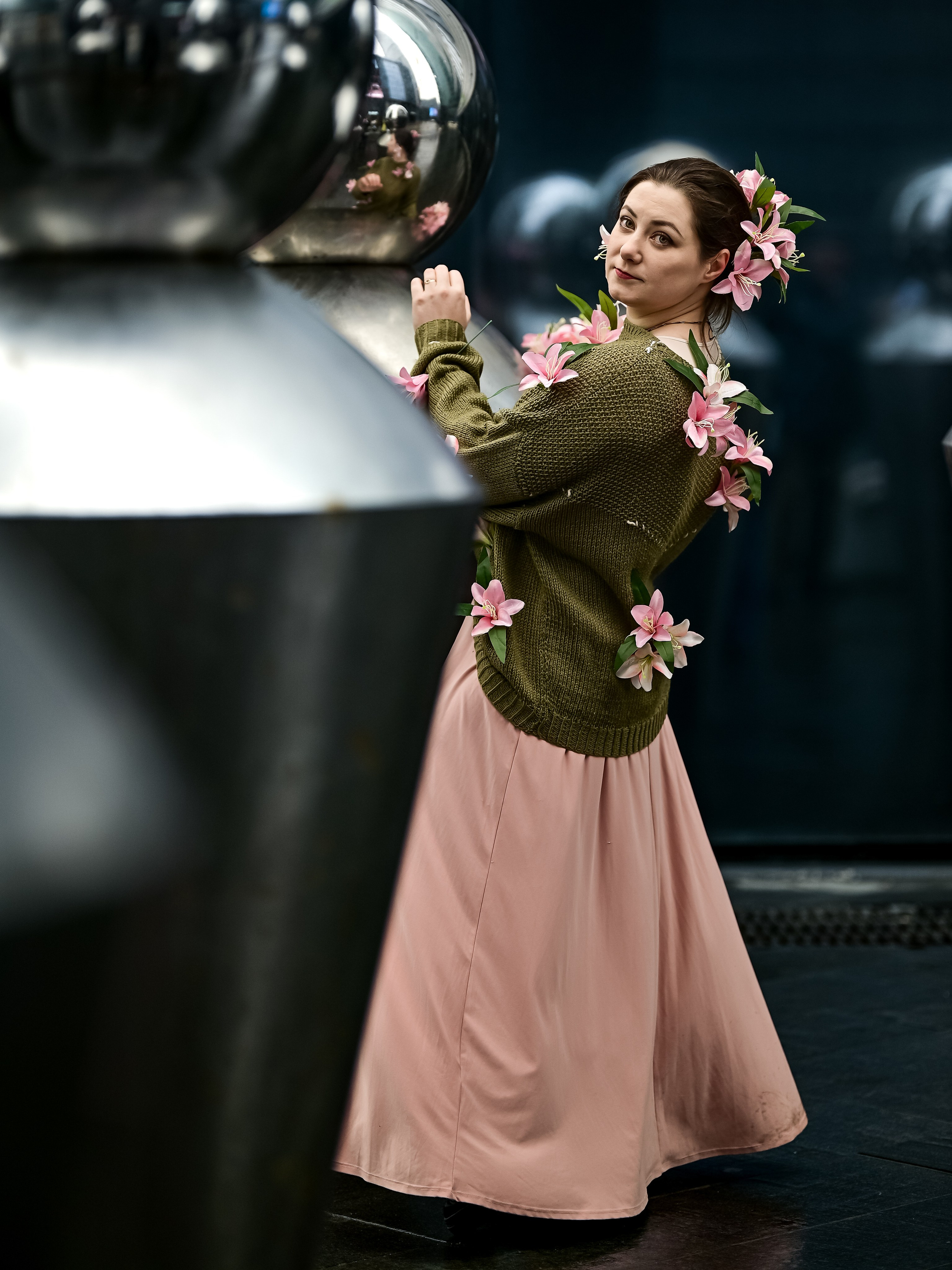 Весна в Москва-сити. Портретный фотограф в Москве Сергей Чудов