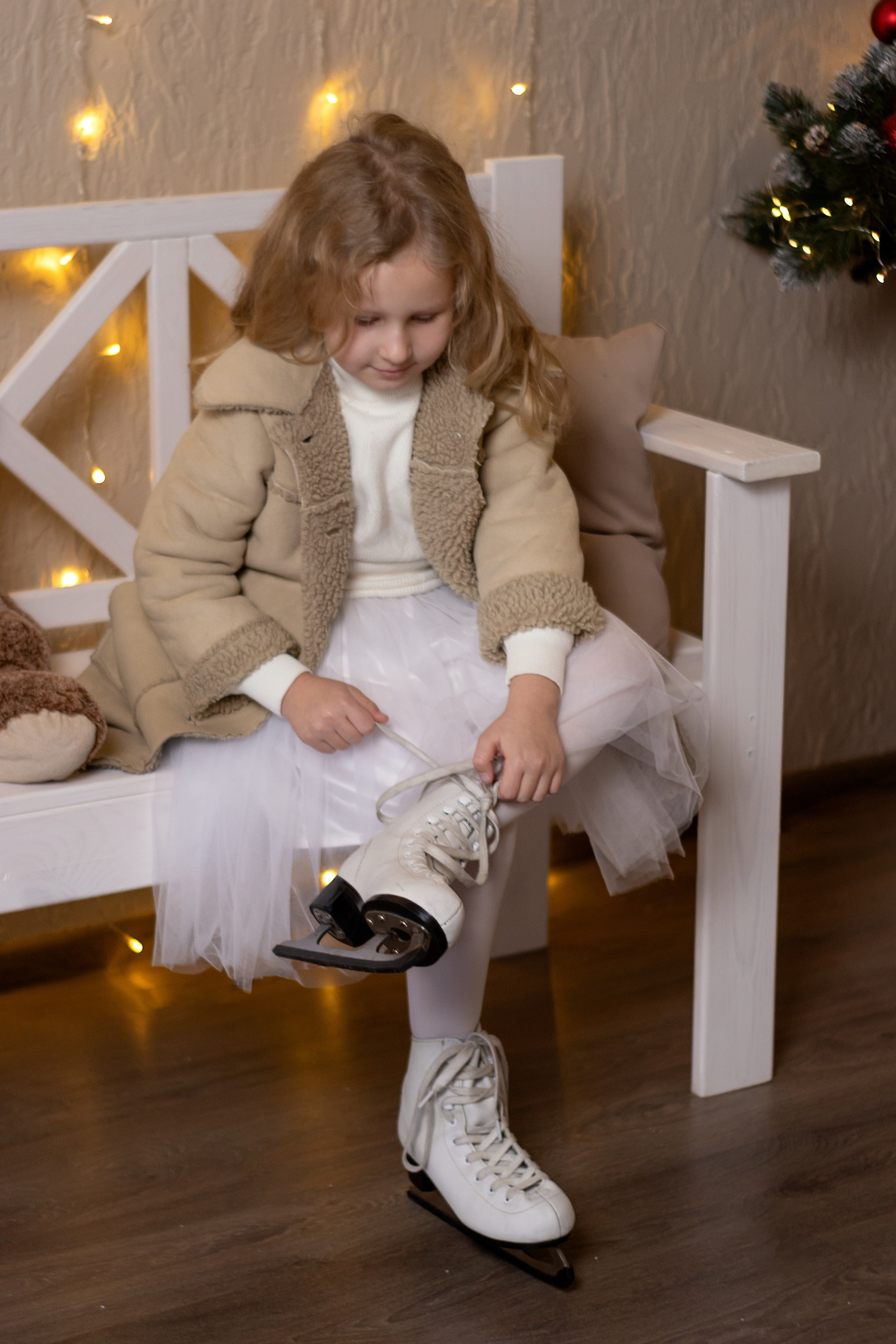 Елизавета и Арина Новогодняя. Детский и семейный фотограф Юлия Полянина