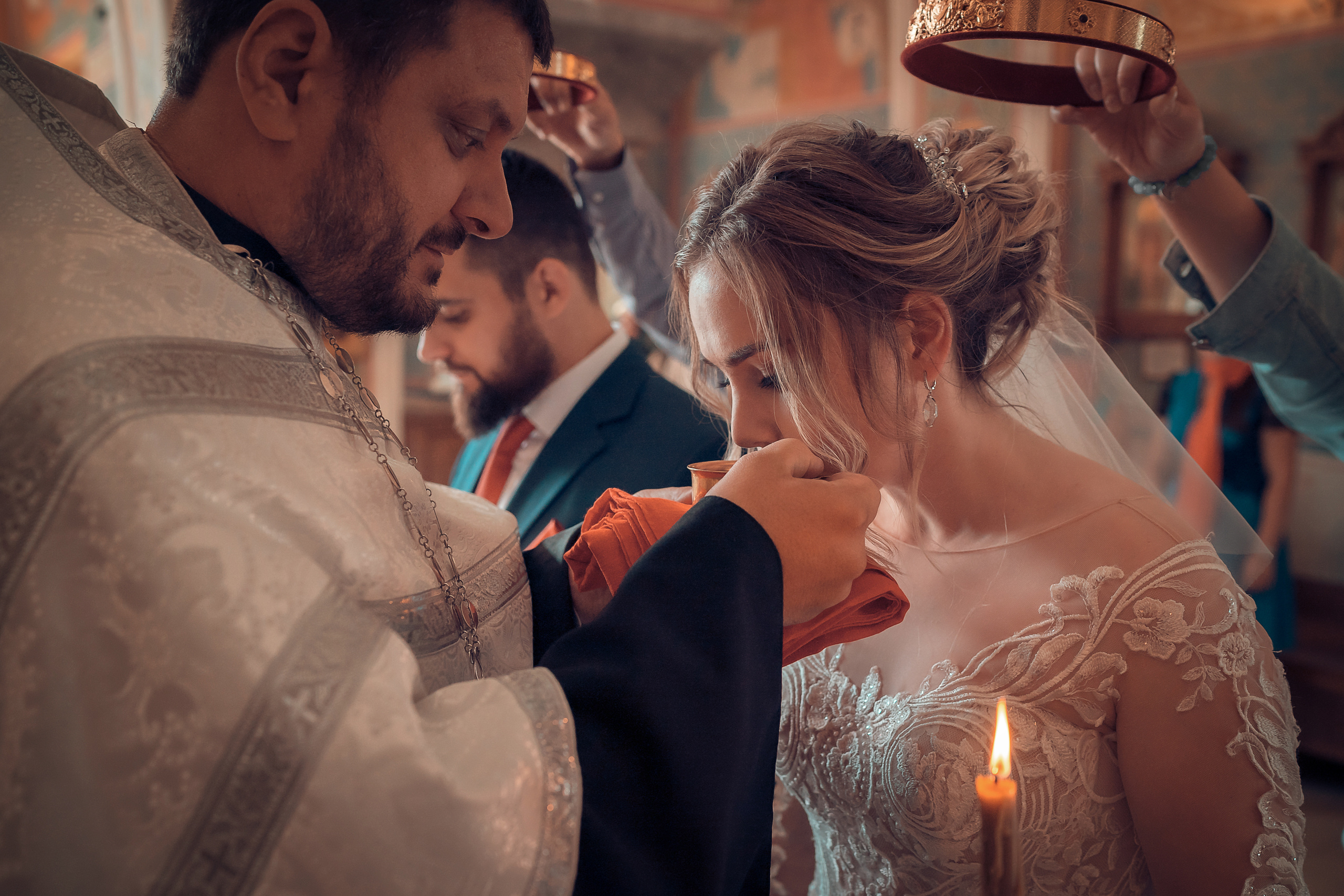 Таинство Венчания Александра и Елены. Фотограф на Крещение и Венчание в Красноярске Рамазанова Юлия