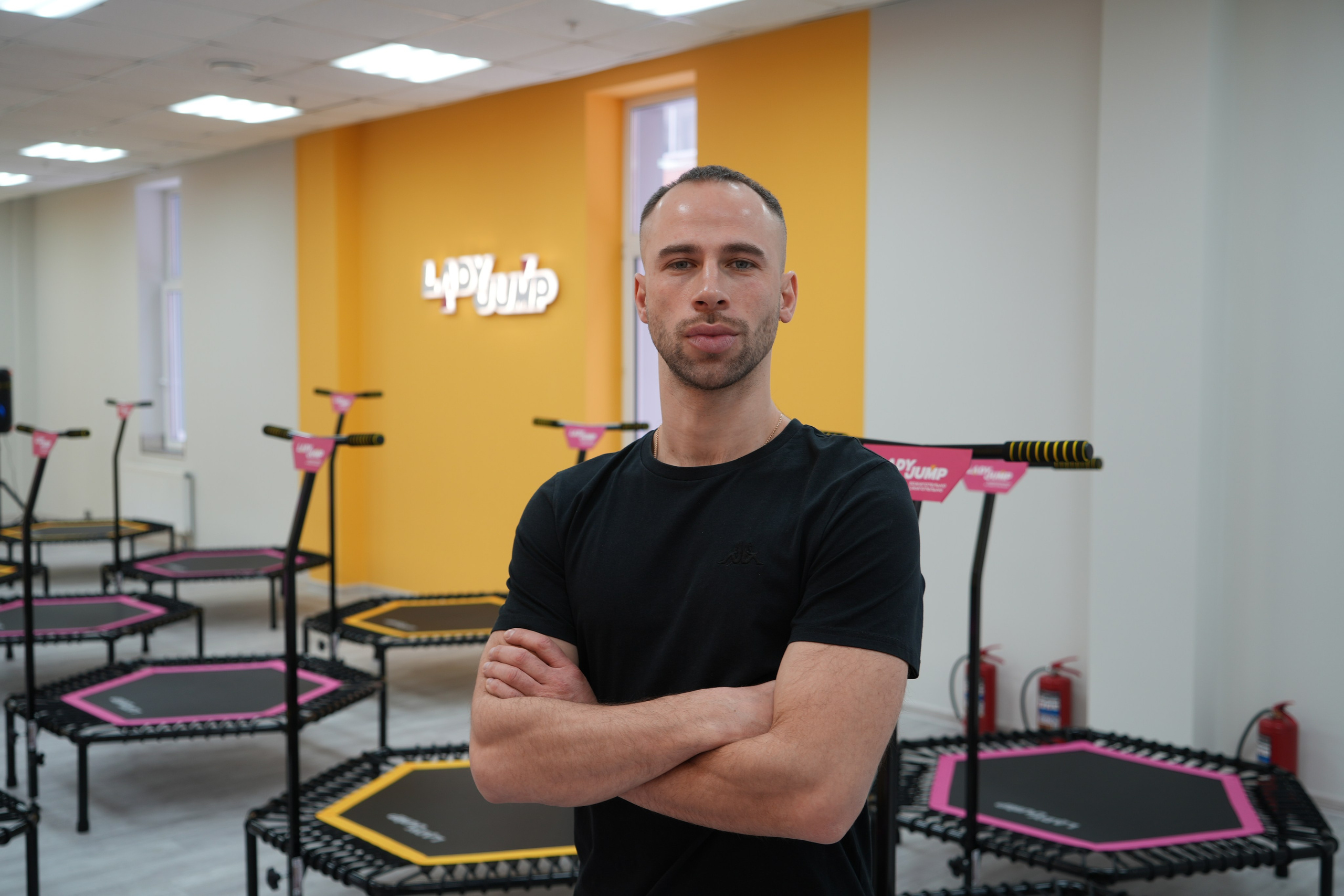 Открытие батутного центра «Lady Jump». Видеограф и Фотограф в Москве