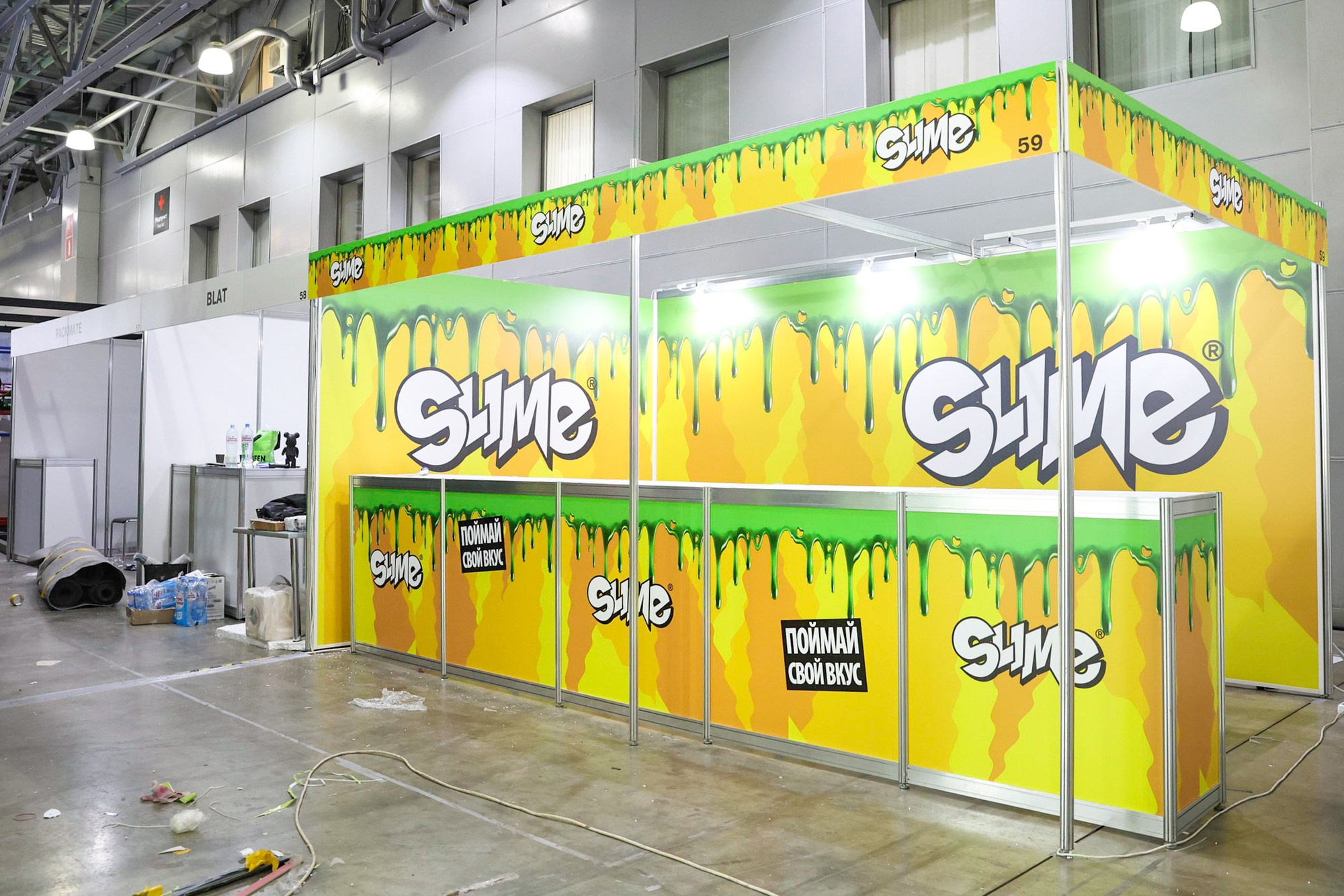 Застройка Vape Club Show. Фотограф Дарья Попова