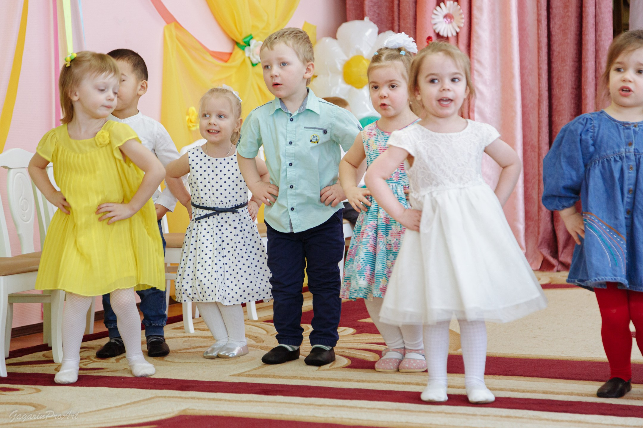 Репортаж в саду на утренник. GagarinProArt