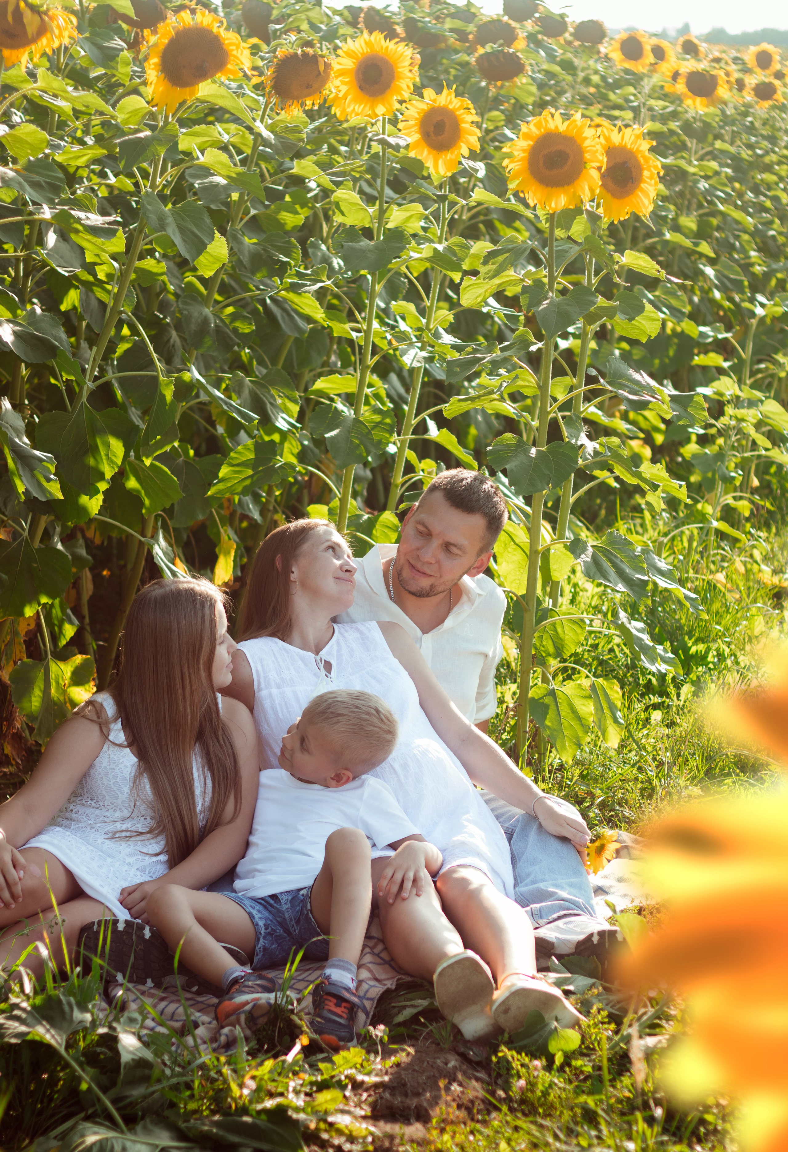 Семья Лёвиных. Фотограф Мария Винницкая