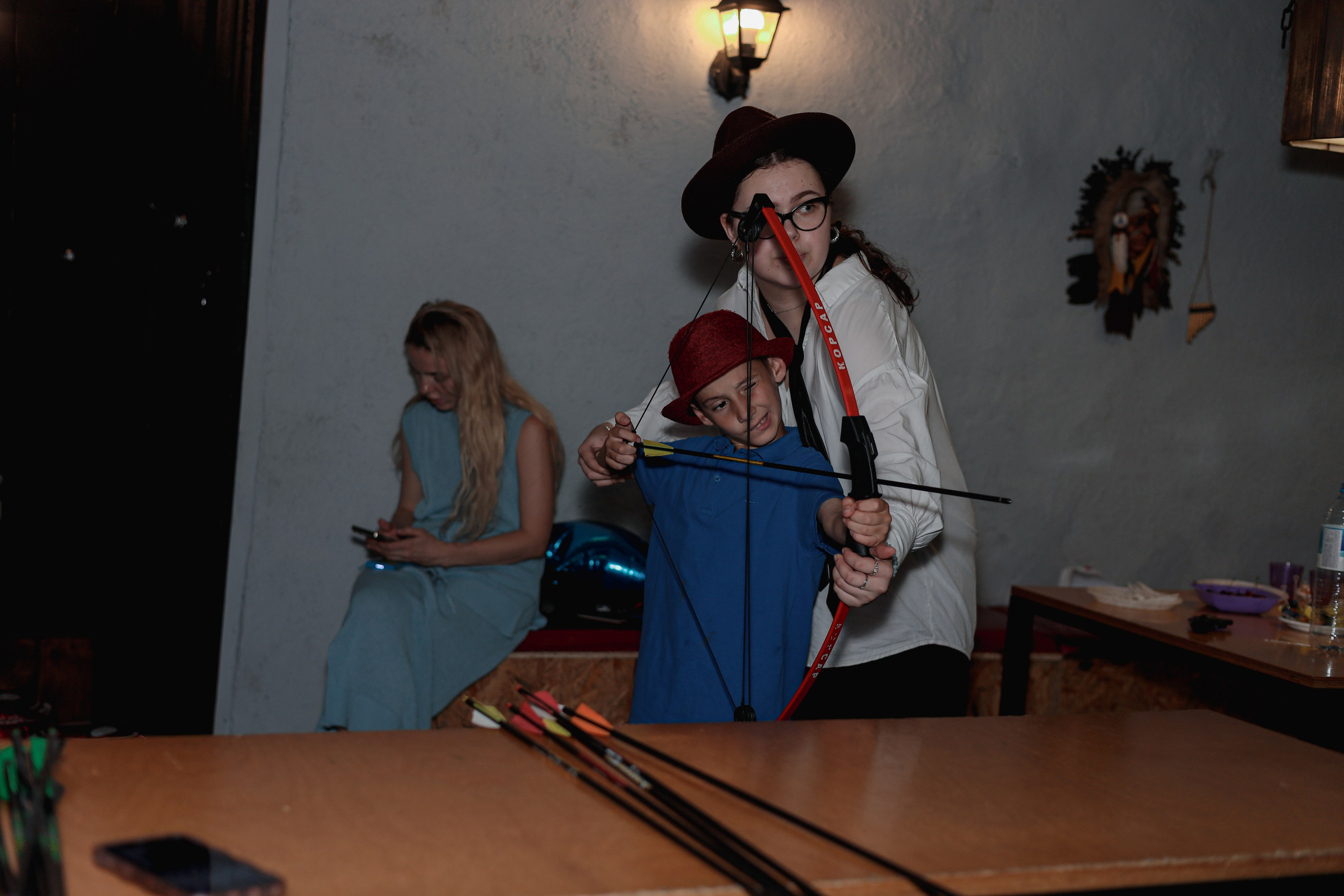 День рождение в стрелковом клубе. Фотограф Надршина Лилия