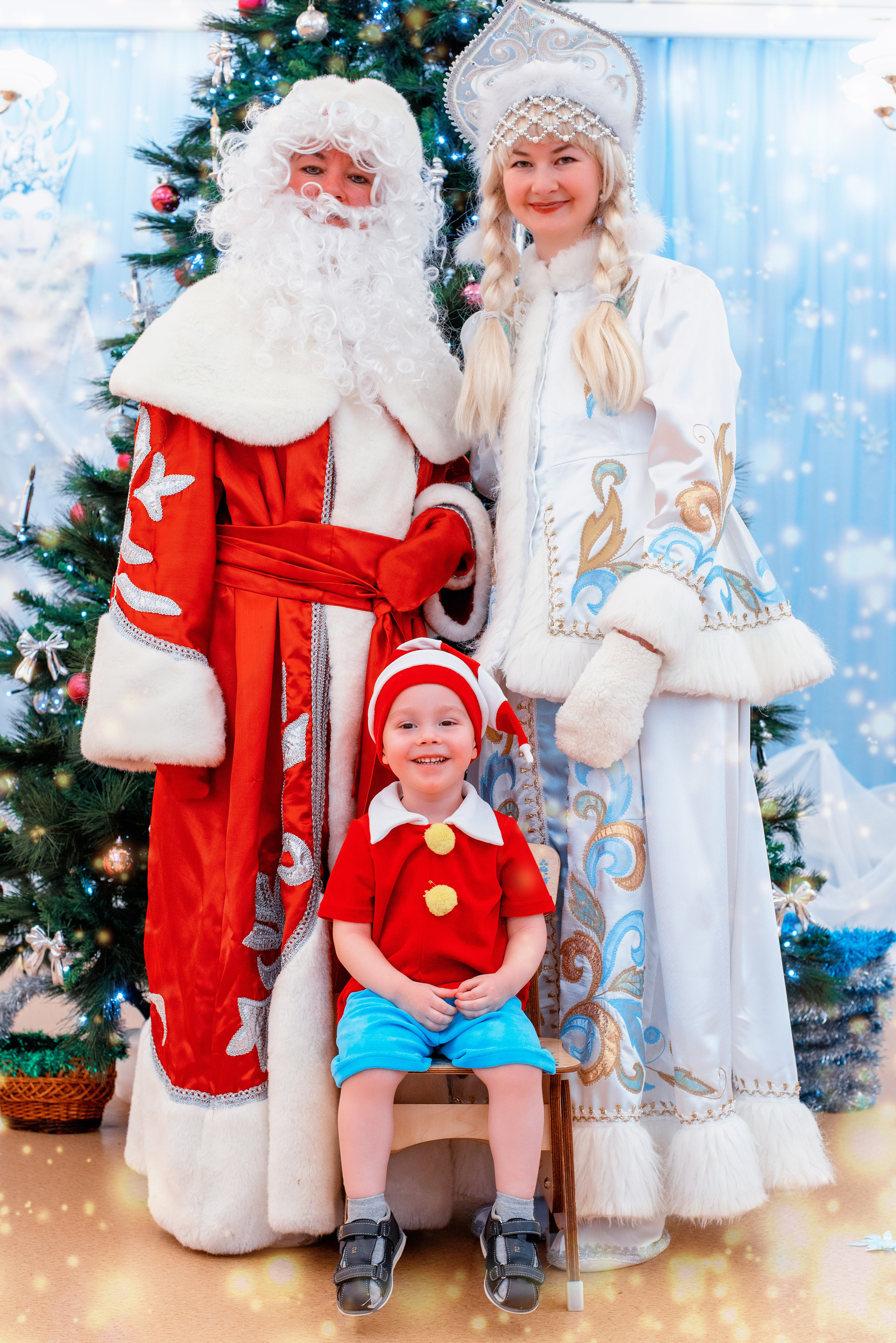 Новогодний утренник в детском саду. Детский фотограф. «Ожившие» фото, г. Нижневартовск