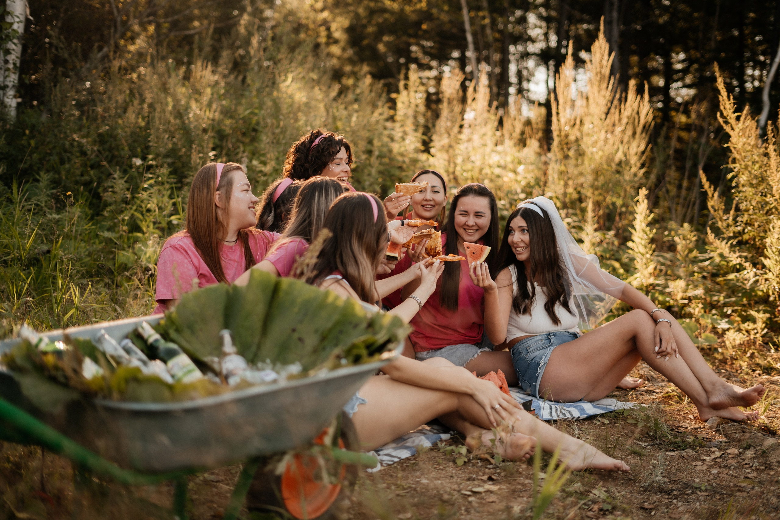 Фотосессия девичника сахалин. Фотограф сахалин