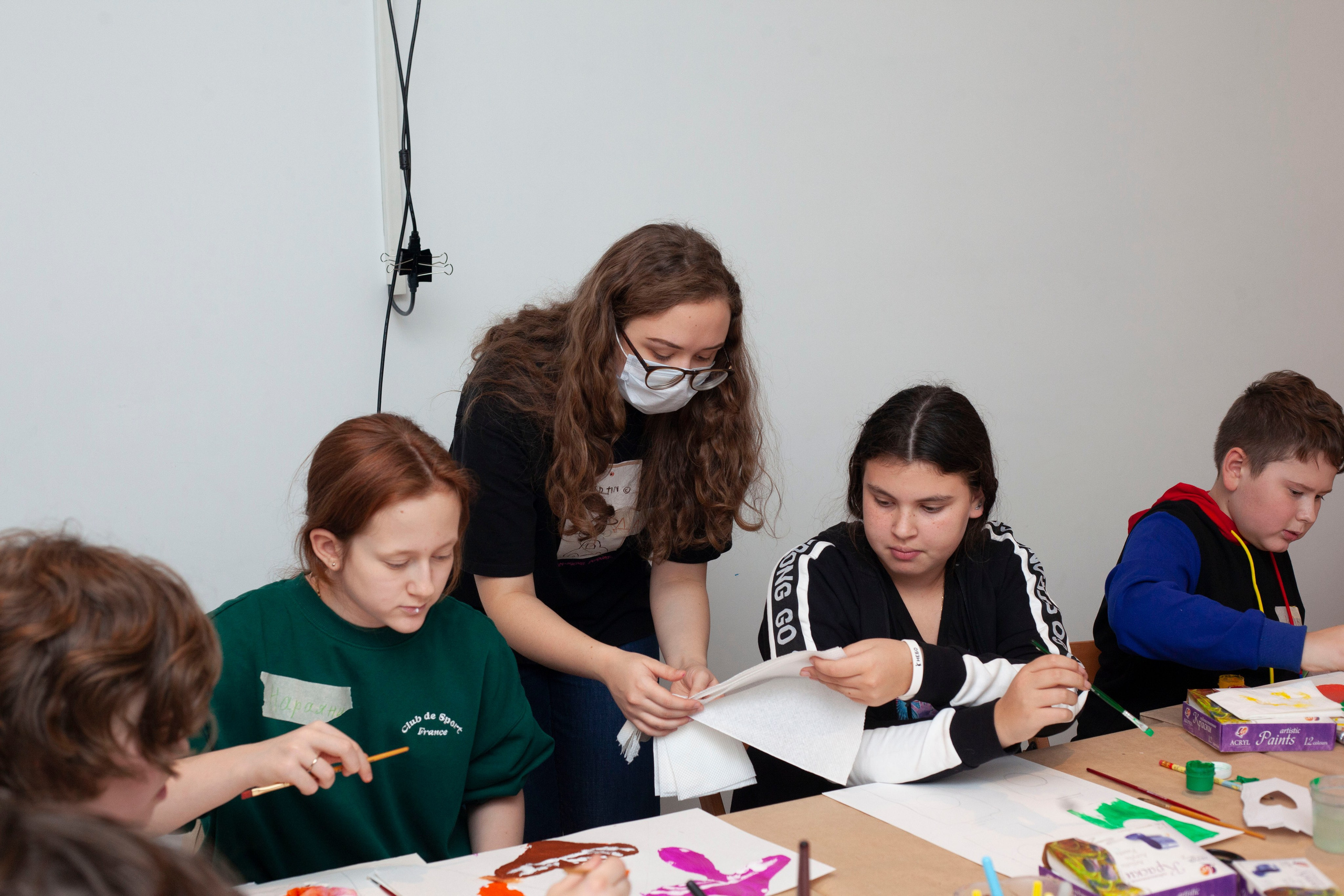 Детский мастер-класс в ММОМА. Stanislav Baryshev — People. Emotions. Atmosphere