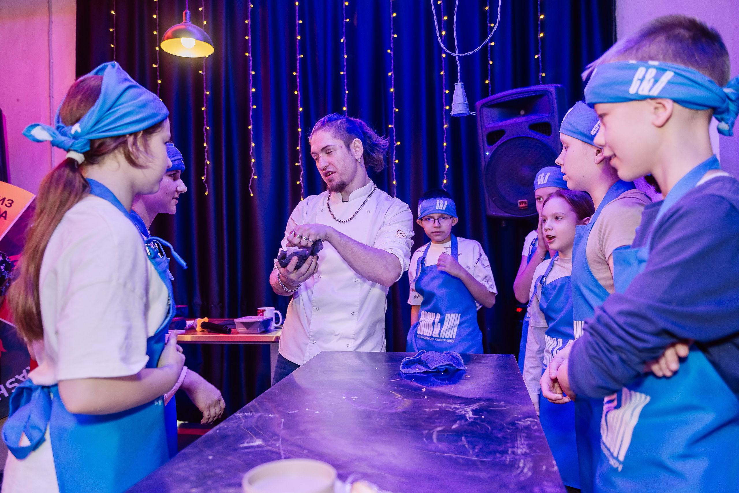 Cook & Run, шоу с готовкой. Детский фотограф, семейный фотограф и репортажи в Кемерово