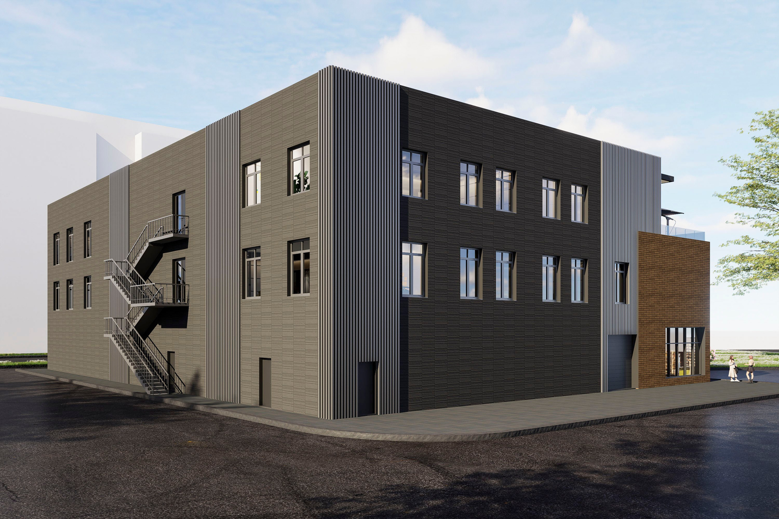 Фасад Сысоева. Архитектурно-дизайнерское бюро ROOMS