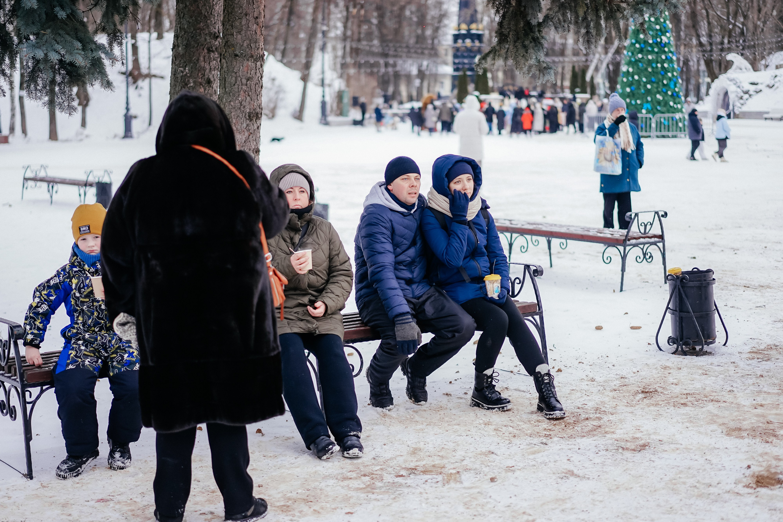 «Предновогодний переполох» Лопатинский сад, 14.12.2024. Фотограф и видеограф Смоленск | Студия Цезарь