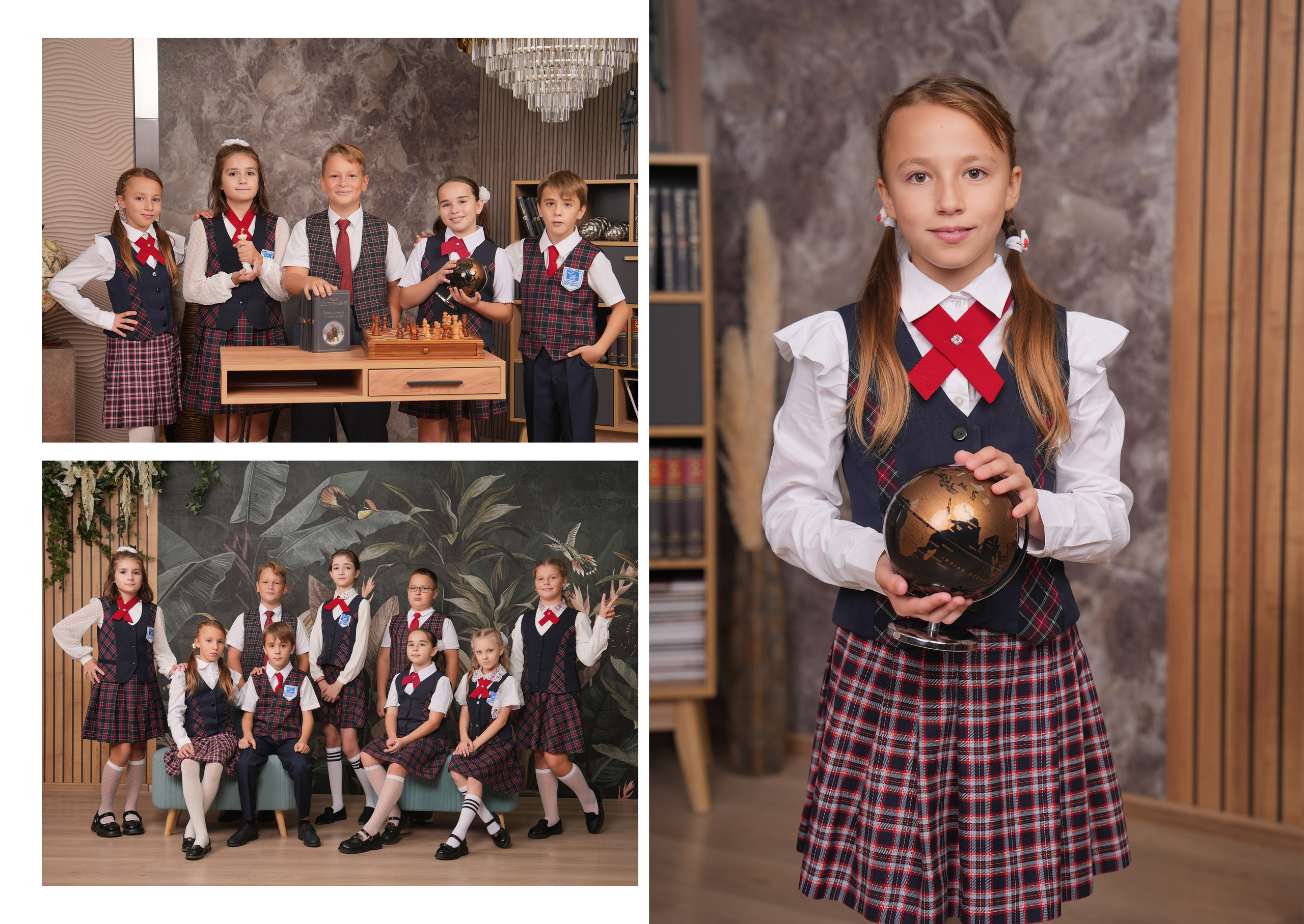 ШКОЛА 30 — 4 «Б» класс. Красивый выпускной альбом в Краснодаре