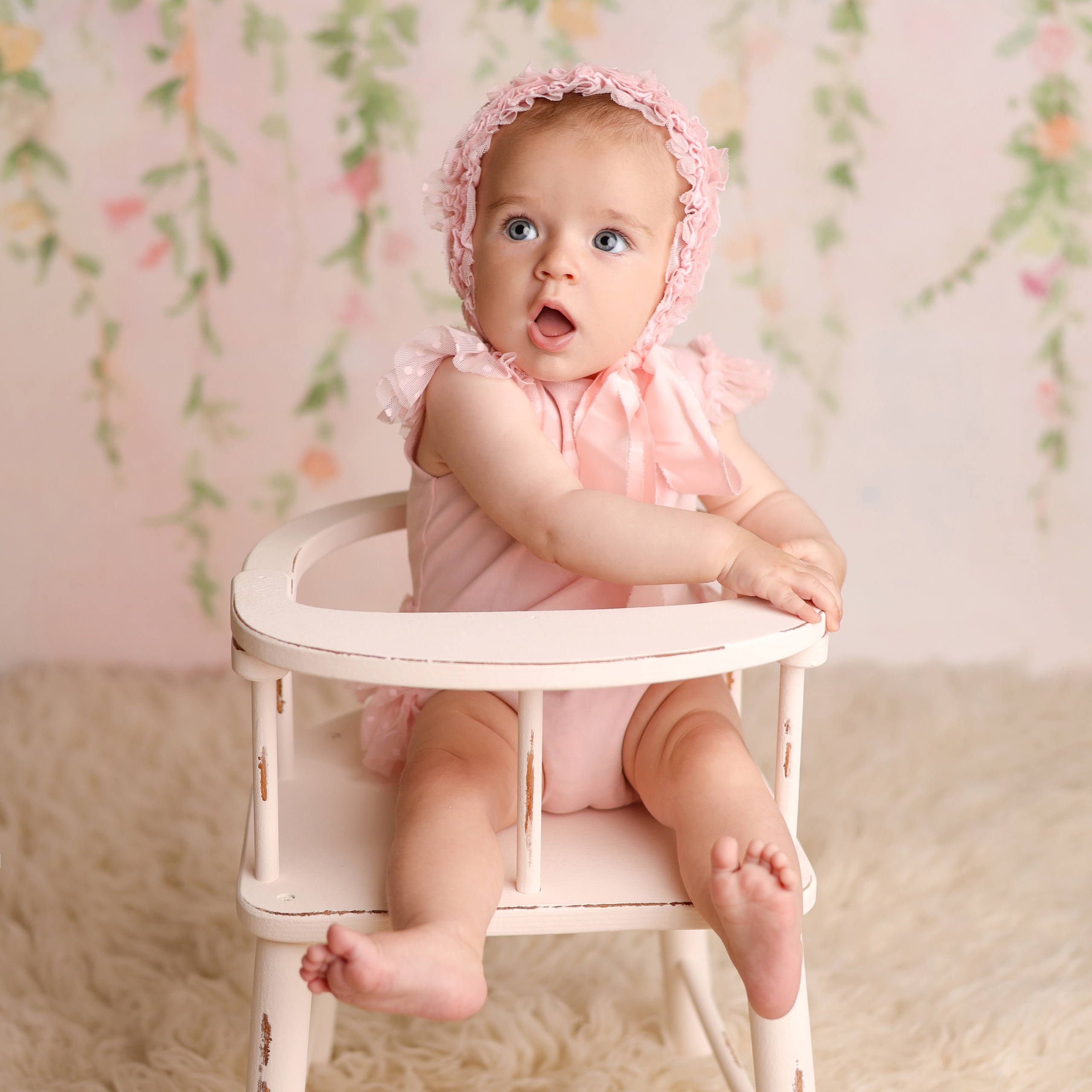 Девочки 6 месяцев. Фотограф новорожденных Москва. Ньюборн фотограф Москва