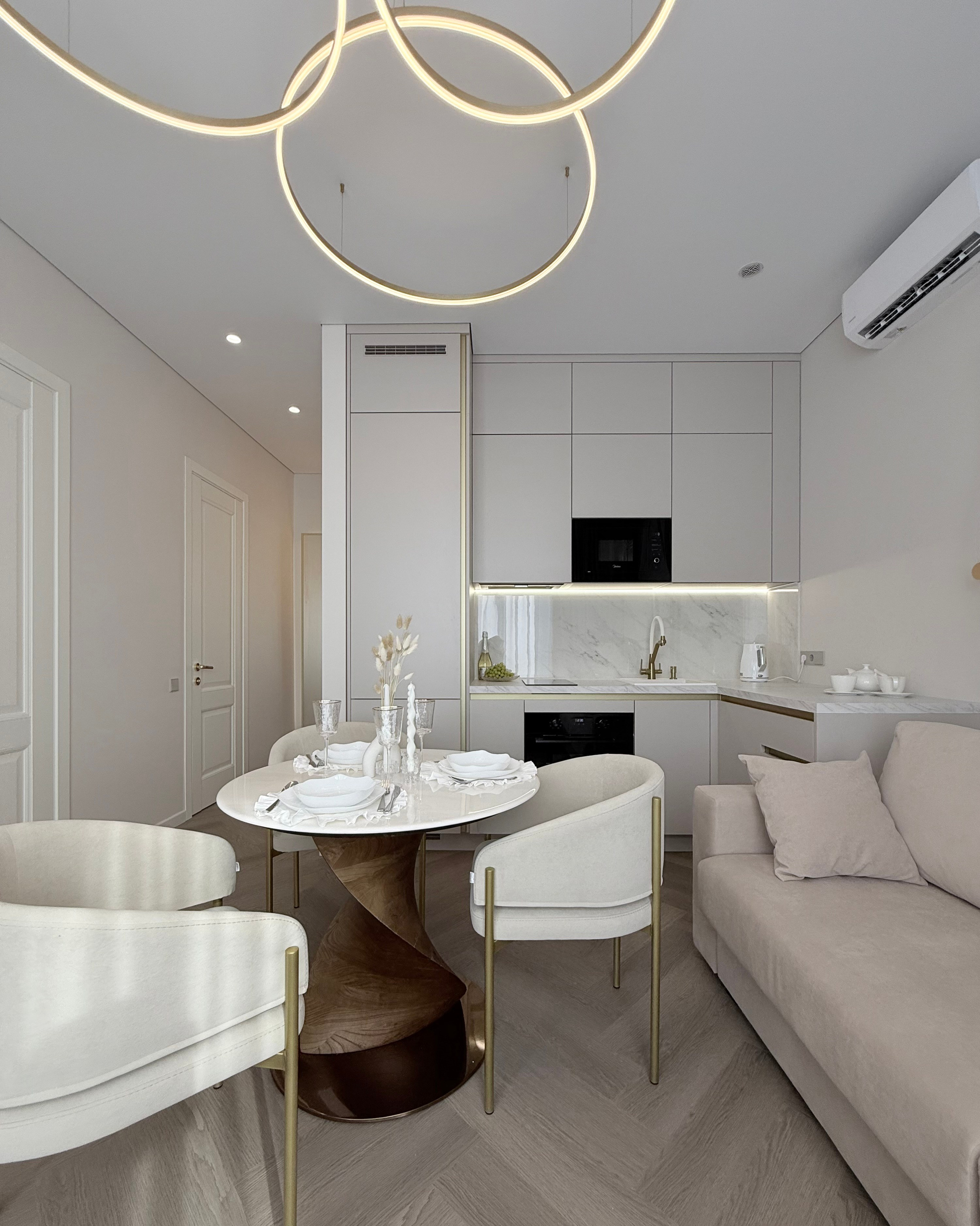 ЖК Легенда Малоохтинский. Реализованный проект. Дизайн-студия интерьеров Юлии Ивановой