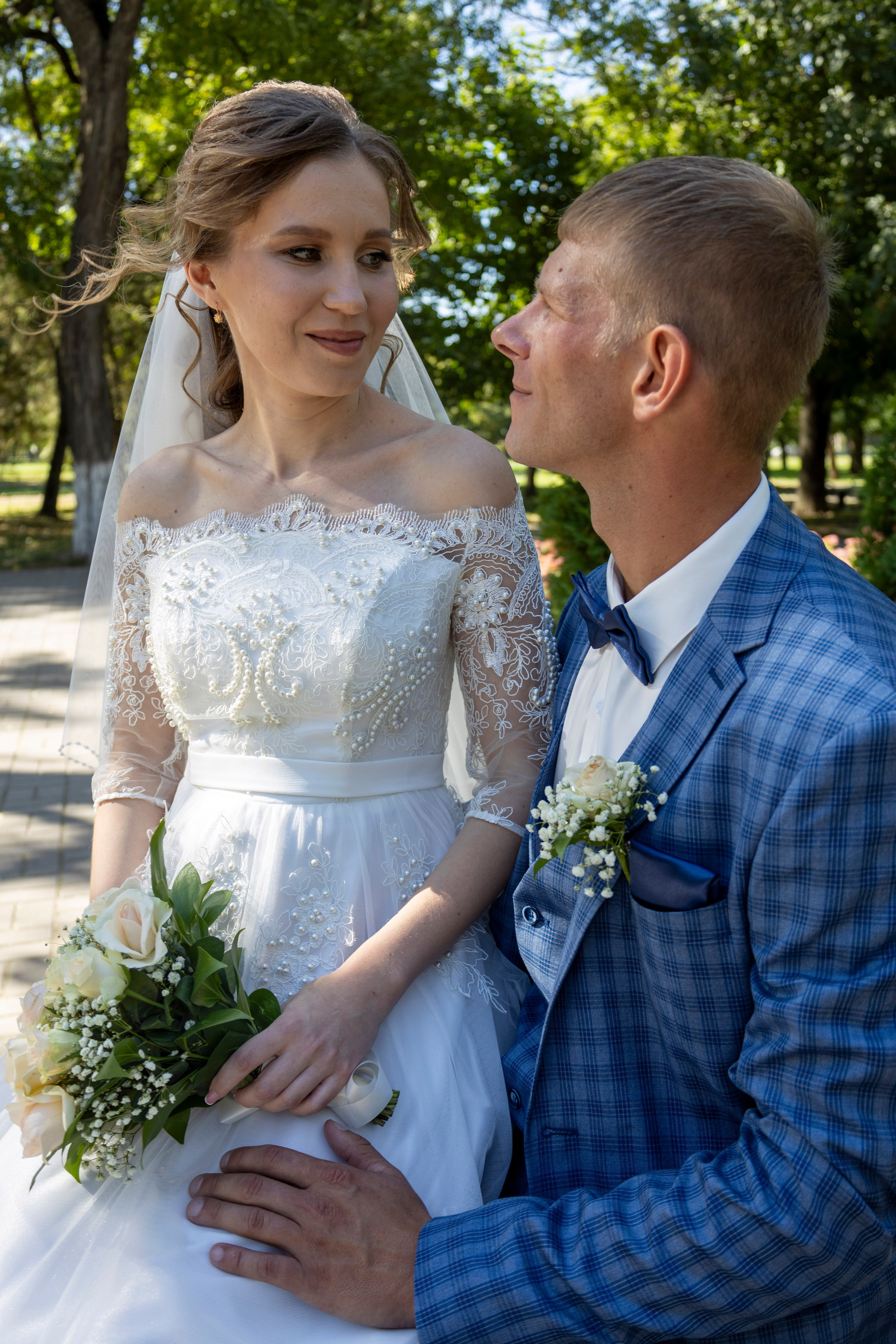 Свадьба замечательной пары и прогулка по городу Азов. Виктор и Вера. Свадебный фотограф ростовская область