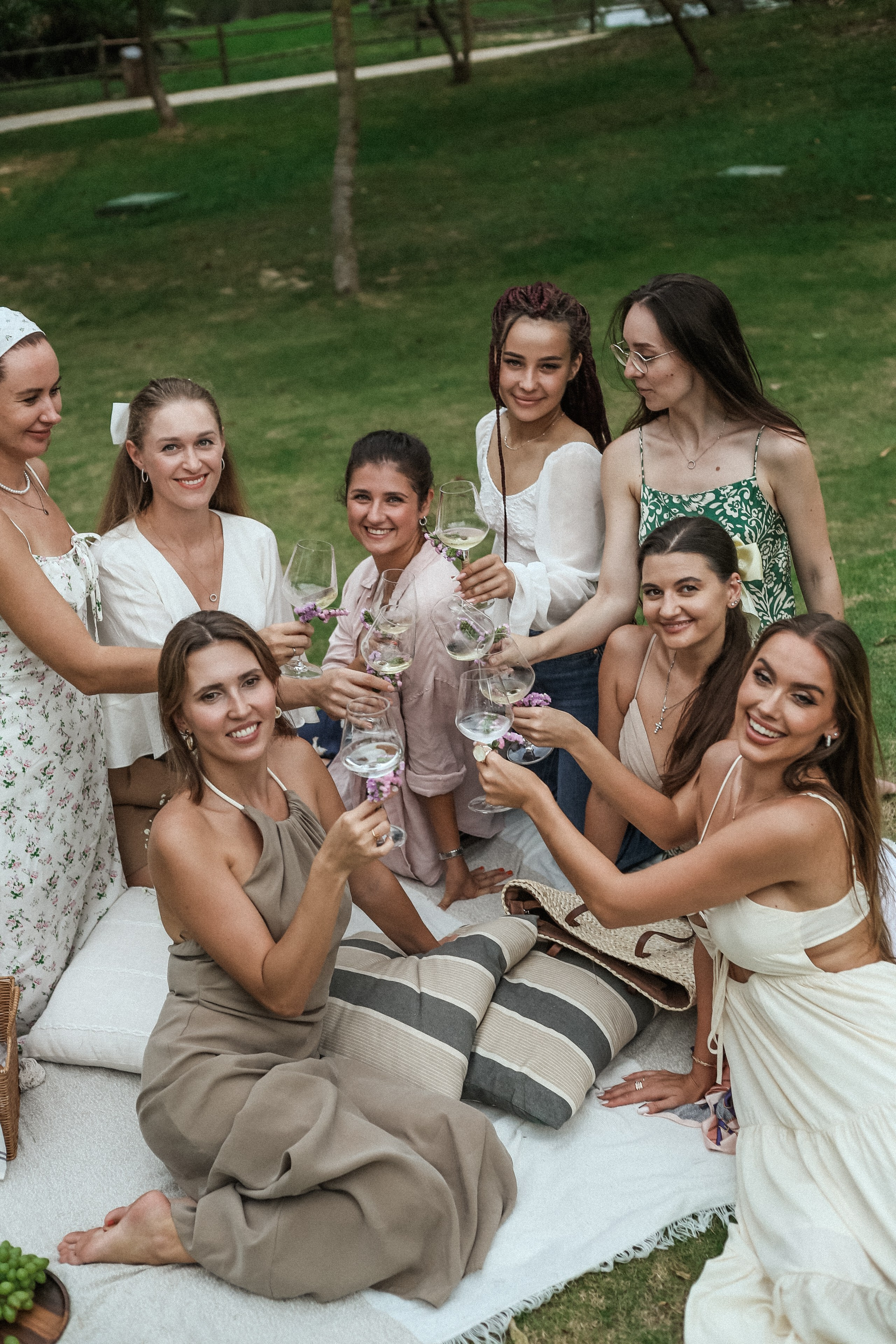 Винный Девичник в стиле Прованс. Фотограф и видеограф Анна Домашенко