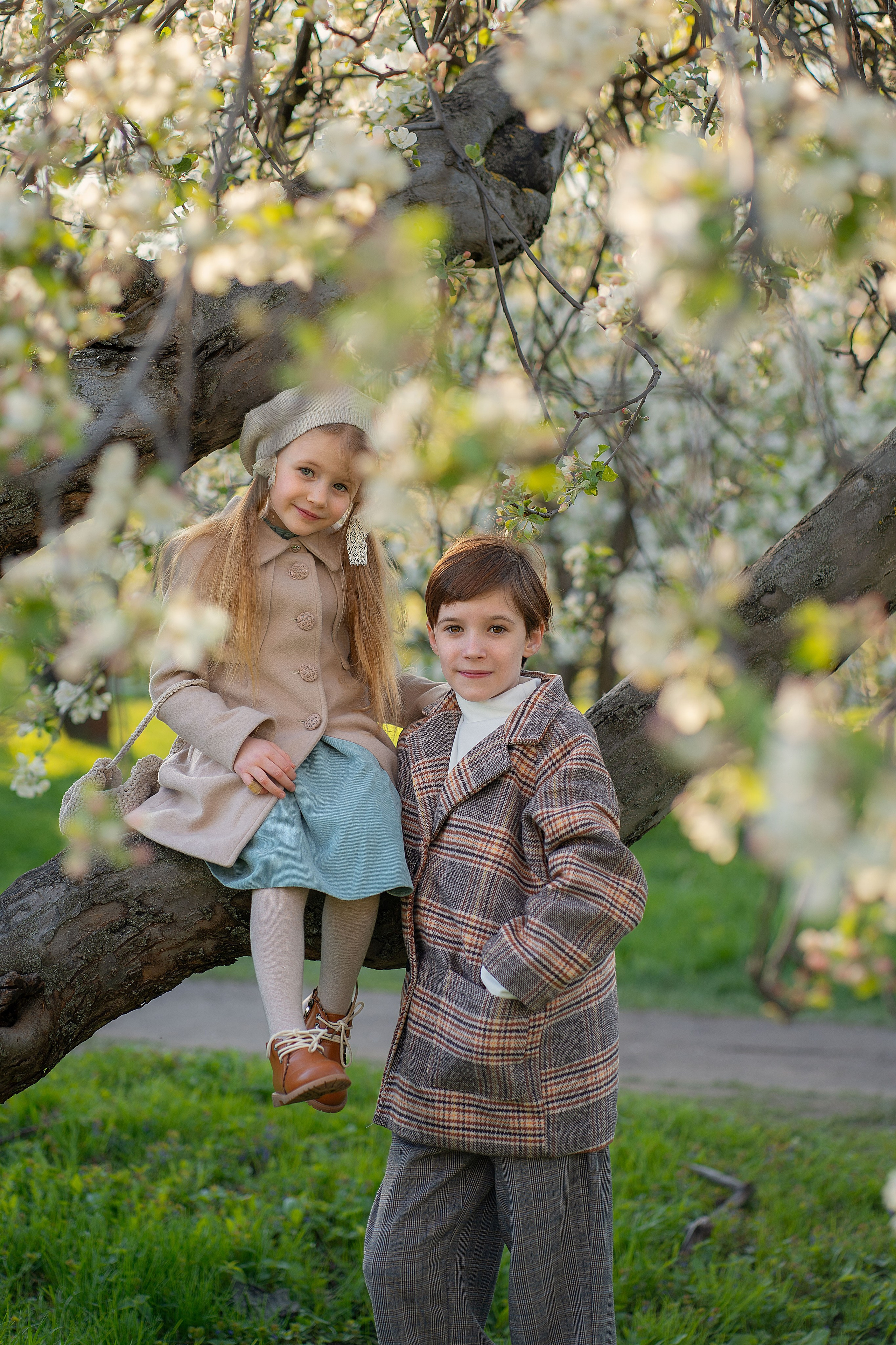 Детские весенние фосессии. Детский и семейный фотограф в Москве и Подмосковье Настя Наумова