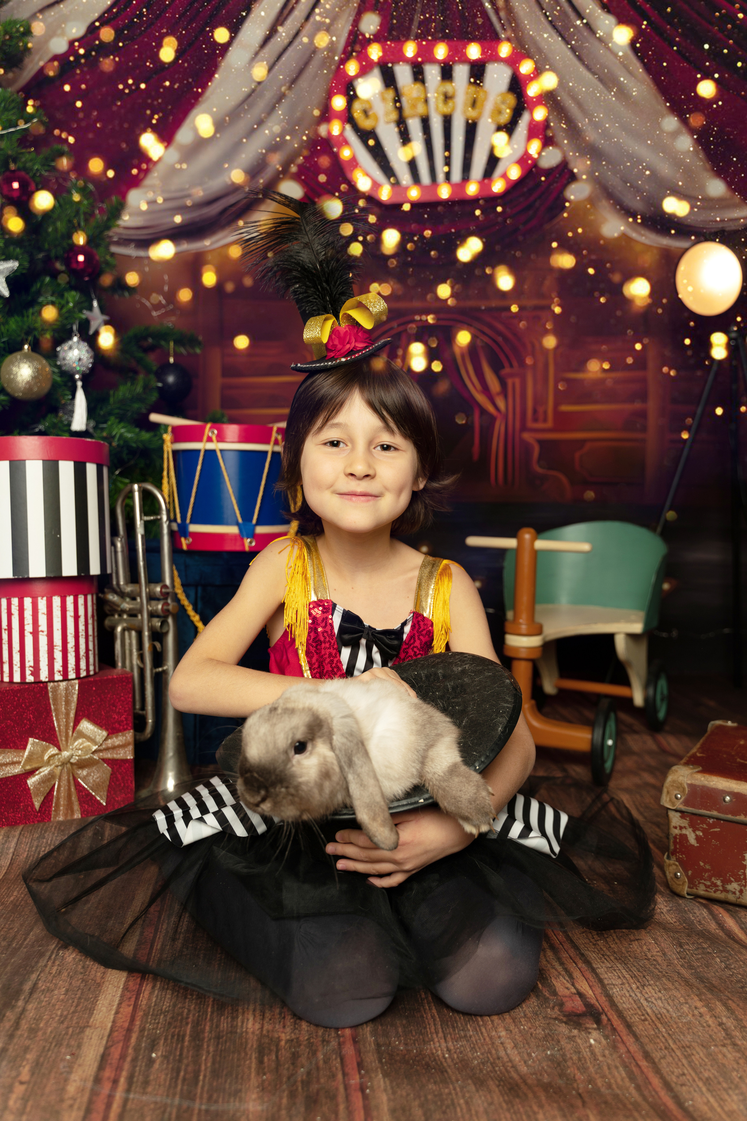 НОВОГОДНИЙ ЦИРК. Детская выездная фотостудия. Фотограф новорождённых newborn, годовасие