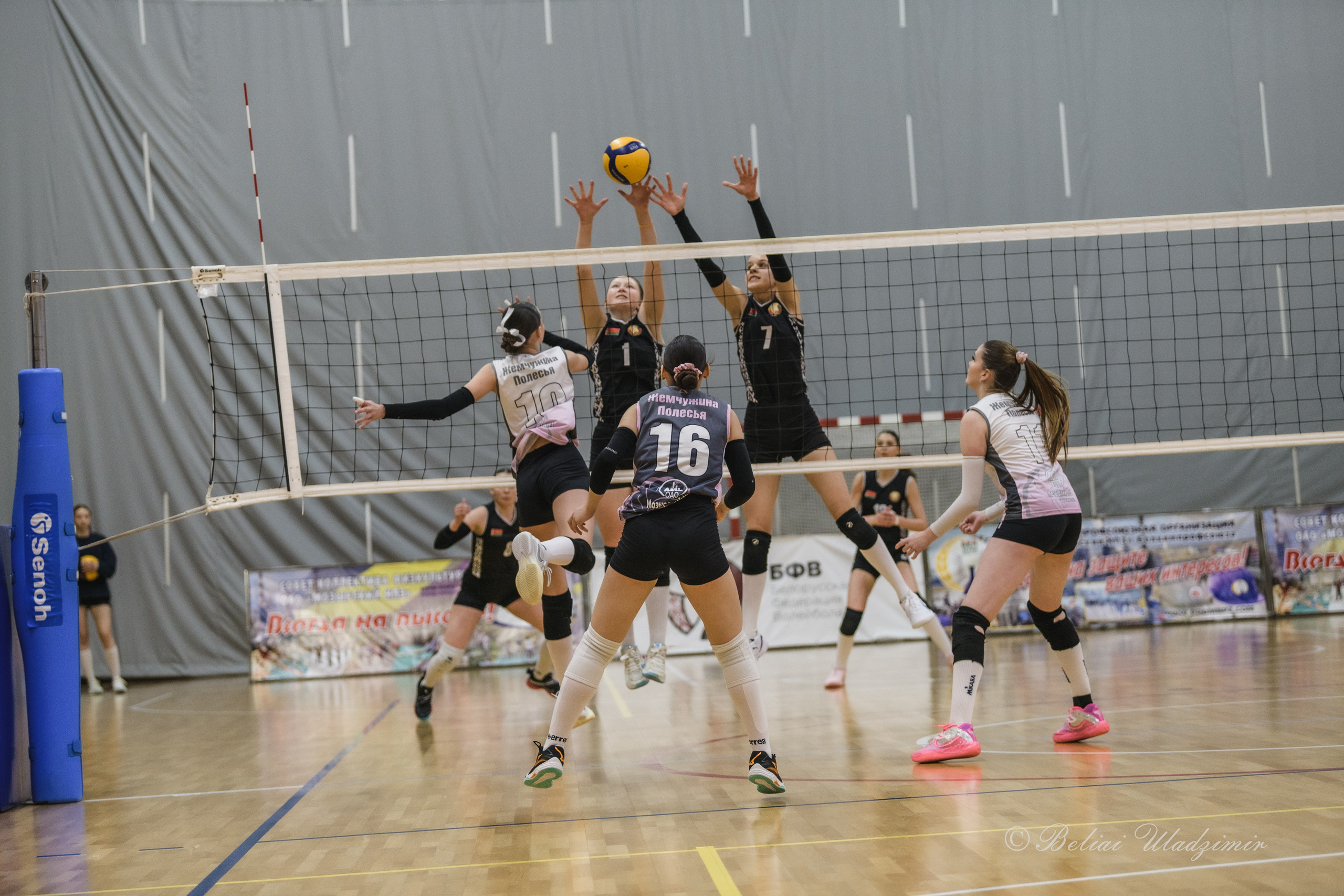 Первенство Республики Беларусь по волейболу среди девушек 2010–2011 гр. Репортажный фотограф Владимир Беляй