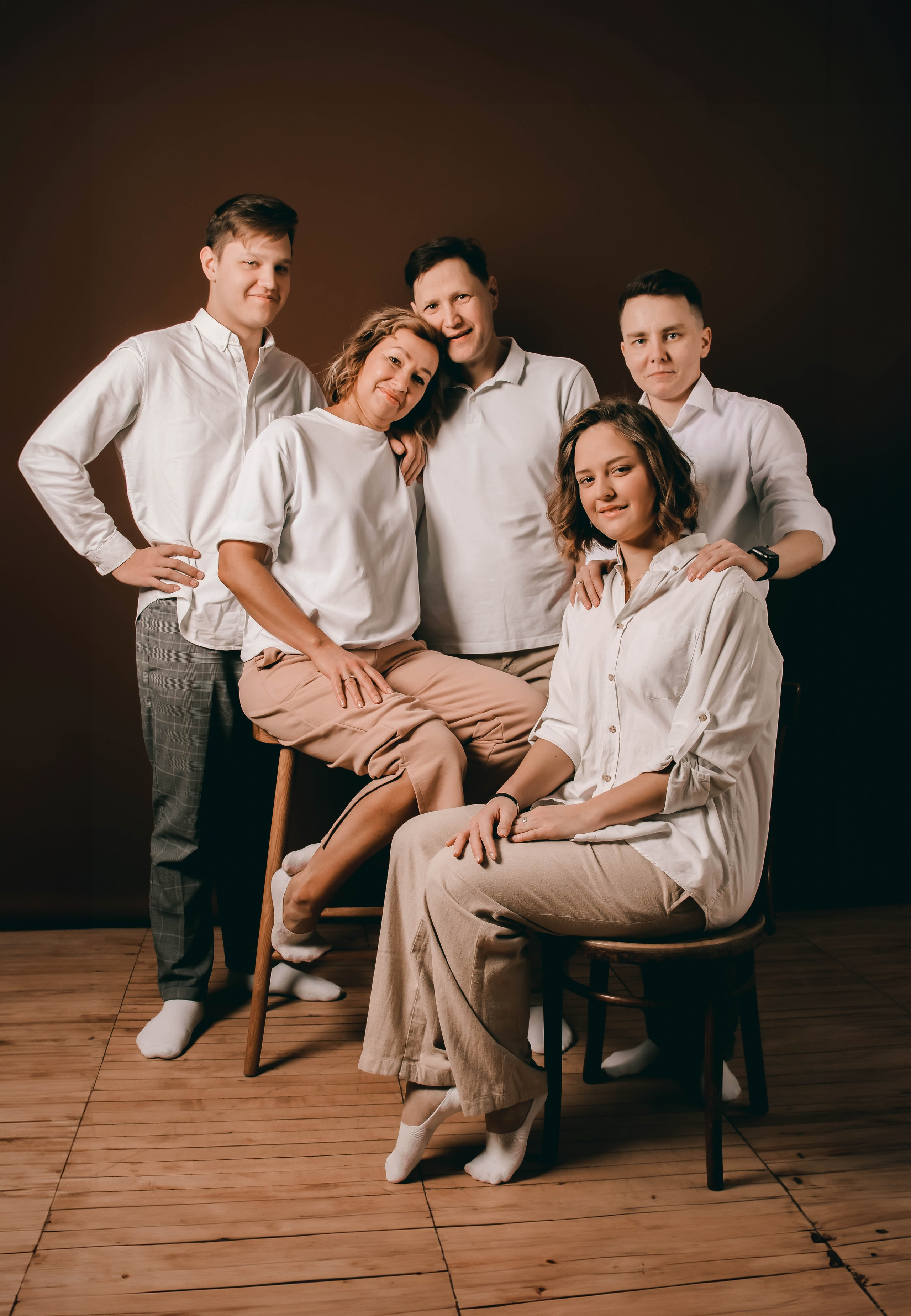 Семейные фотокарточки. Портретный фотограф в Екатеринбурге Дарья Жужгова