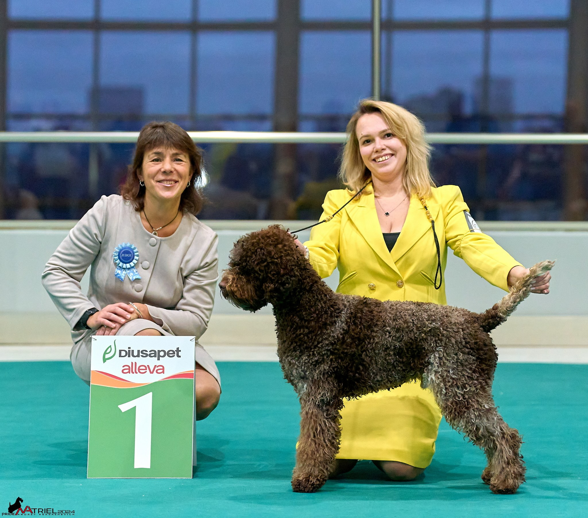 Съемка на выставке в Крокусе