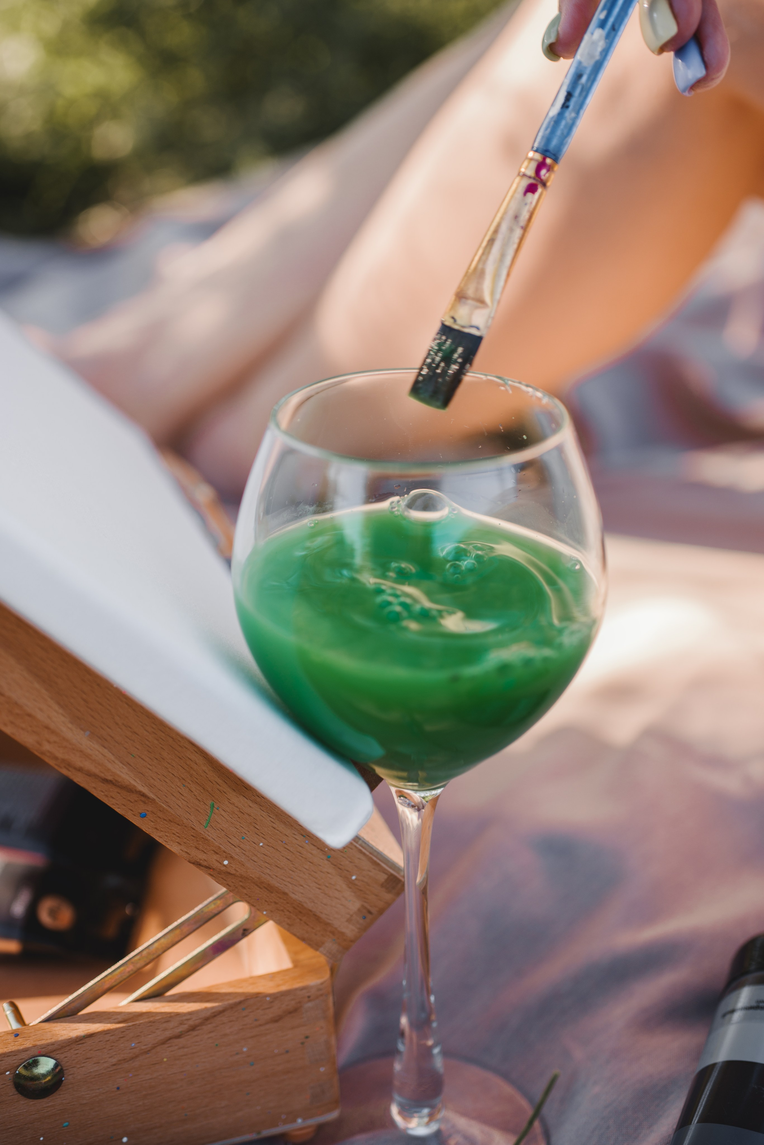 Виктория художник. Фотограф Людмила Белова