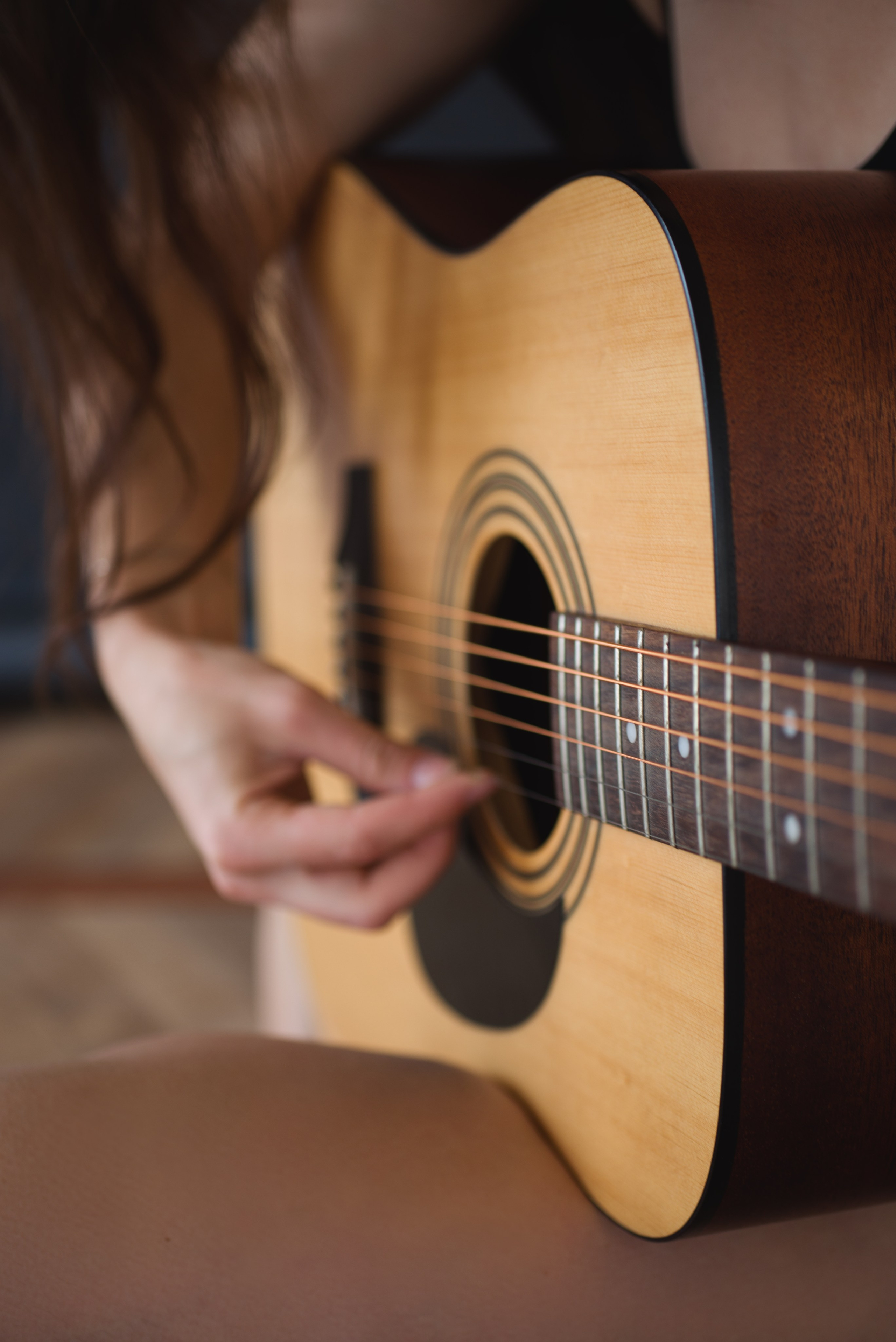 Guitar girl. Фотограф Людмила Белова