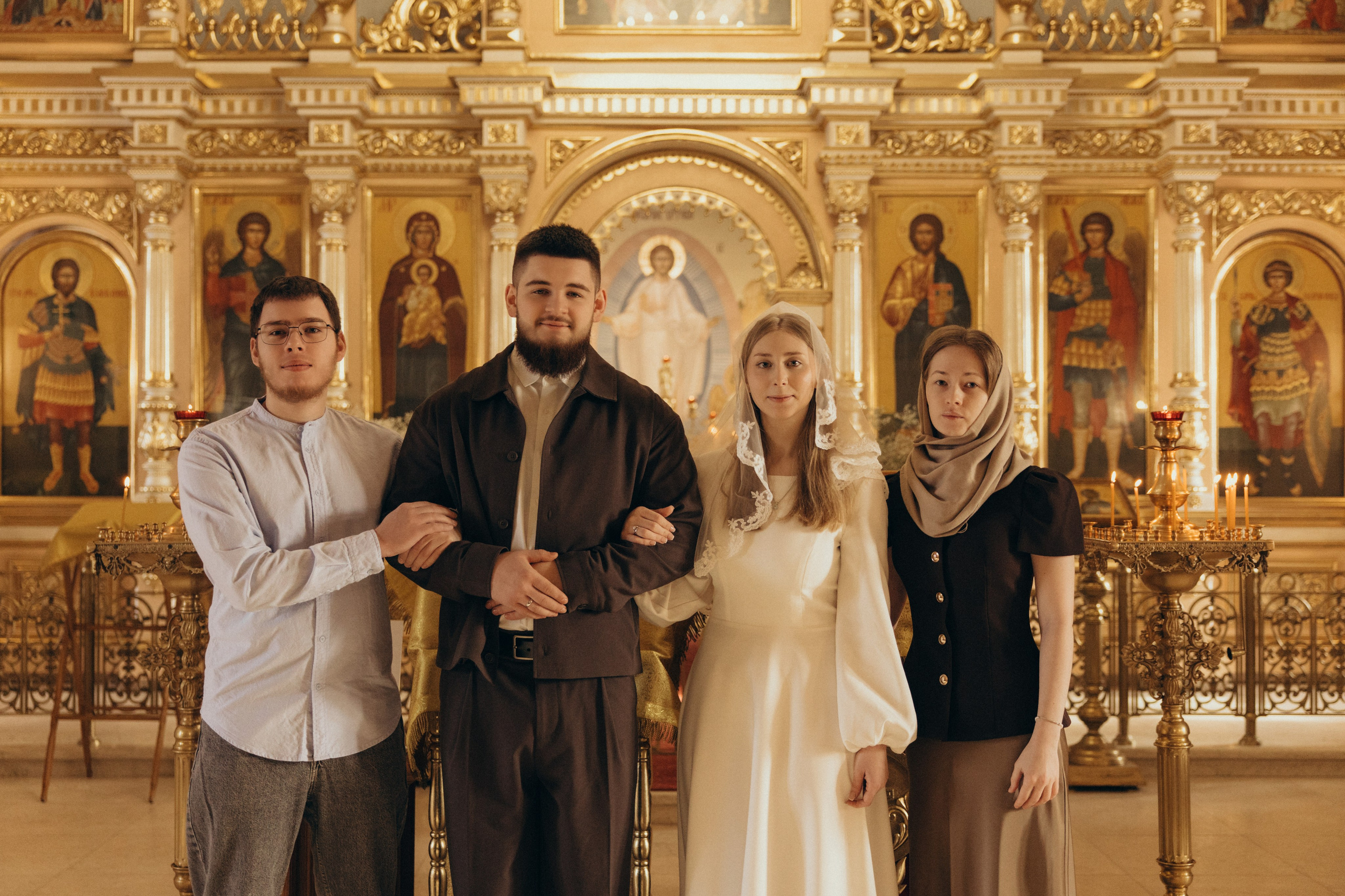 Таинство Венчания Андрея и Ксении. Фотограф Сотникова Вероника