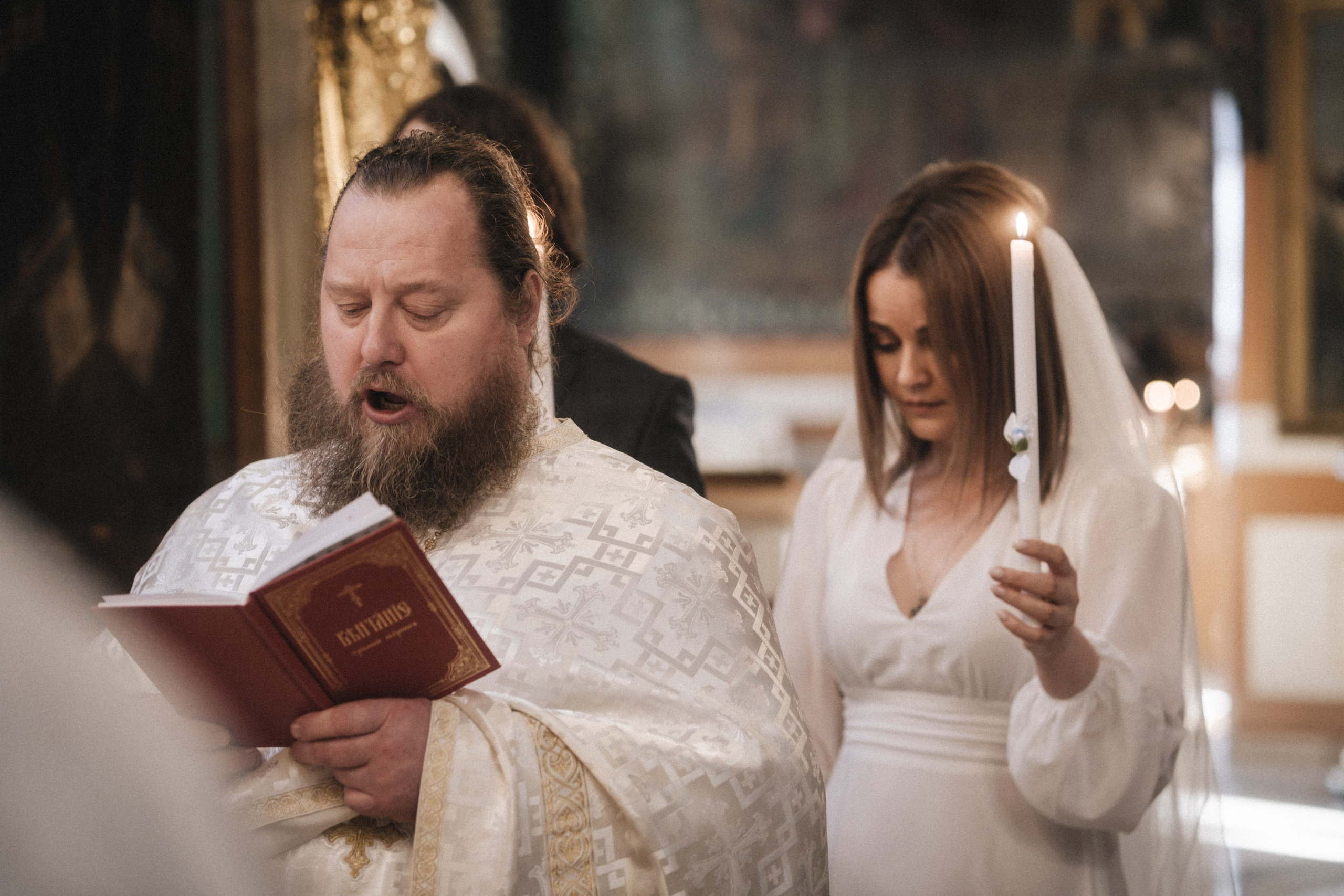 Венчание Дмитрия и Полины. Фотограф в Москве Максим Скоробогатов