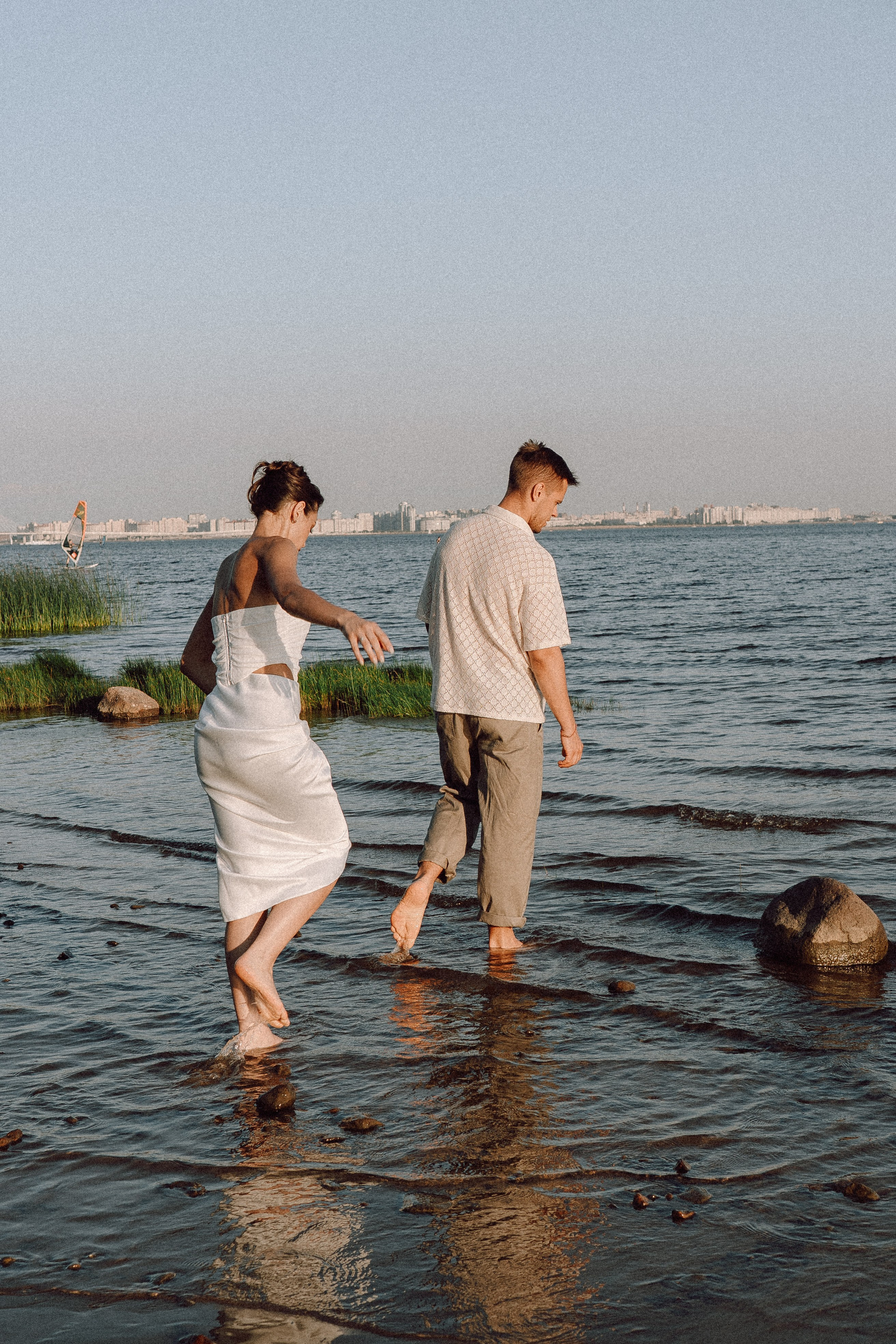 СВАДЕБНАЯ ФОТОСЕССИЯ ВЫЕЗДНОЙ ЦЕРЕМОНИИ (ФИНСКИЙ ЗАЛИВ). Профессиональный фотограф, Санкт-Петербург — Виктория Богомолова