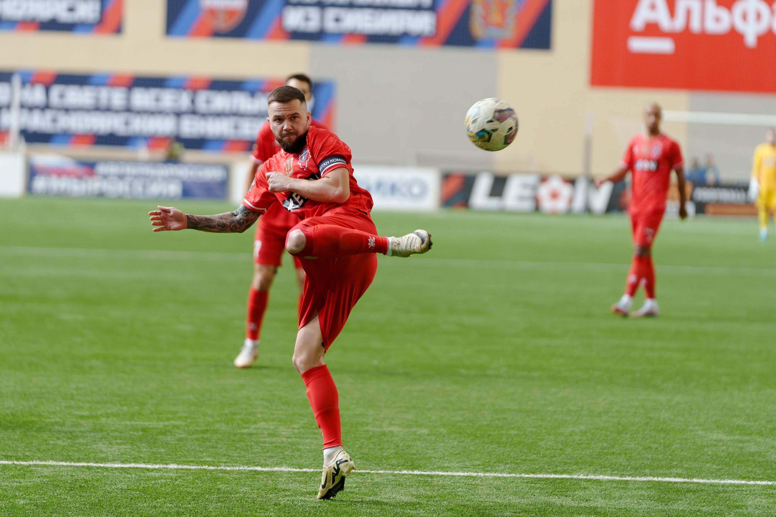 Футбол. Репортажный фотограф Красноярск Алекс Чампакхам