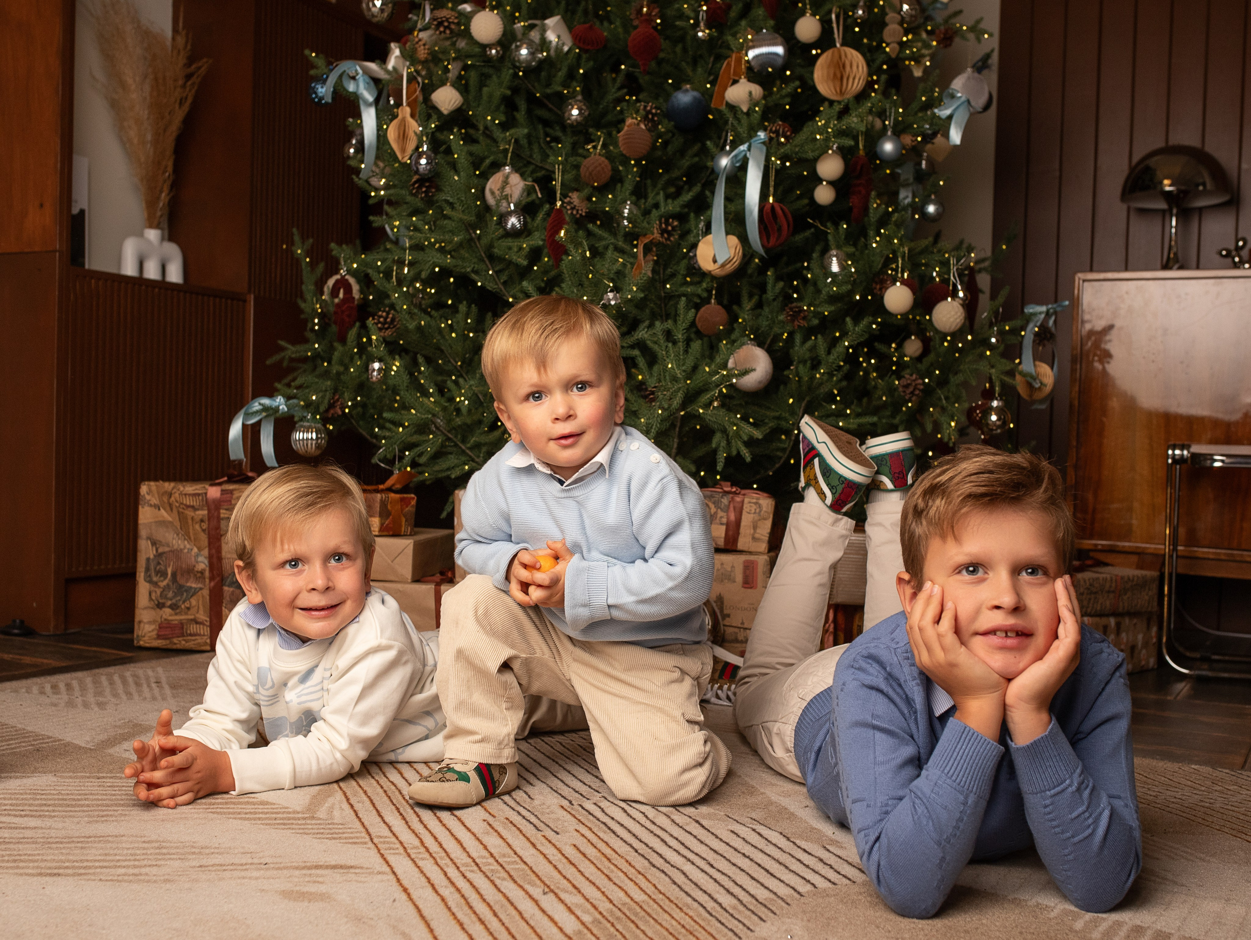 Алиша с мальчиками. Семейный фотограф в Санкт-Петербурге Ирина Иванова