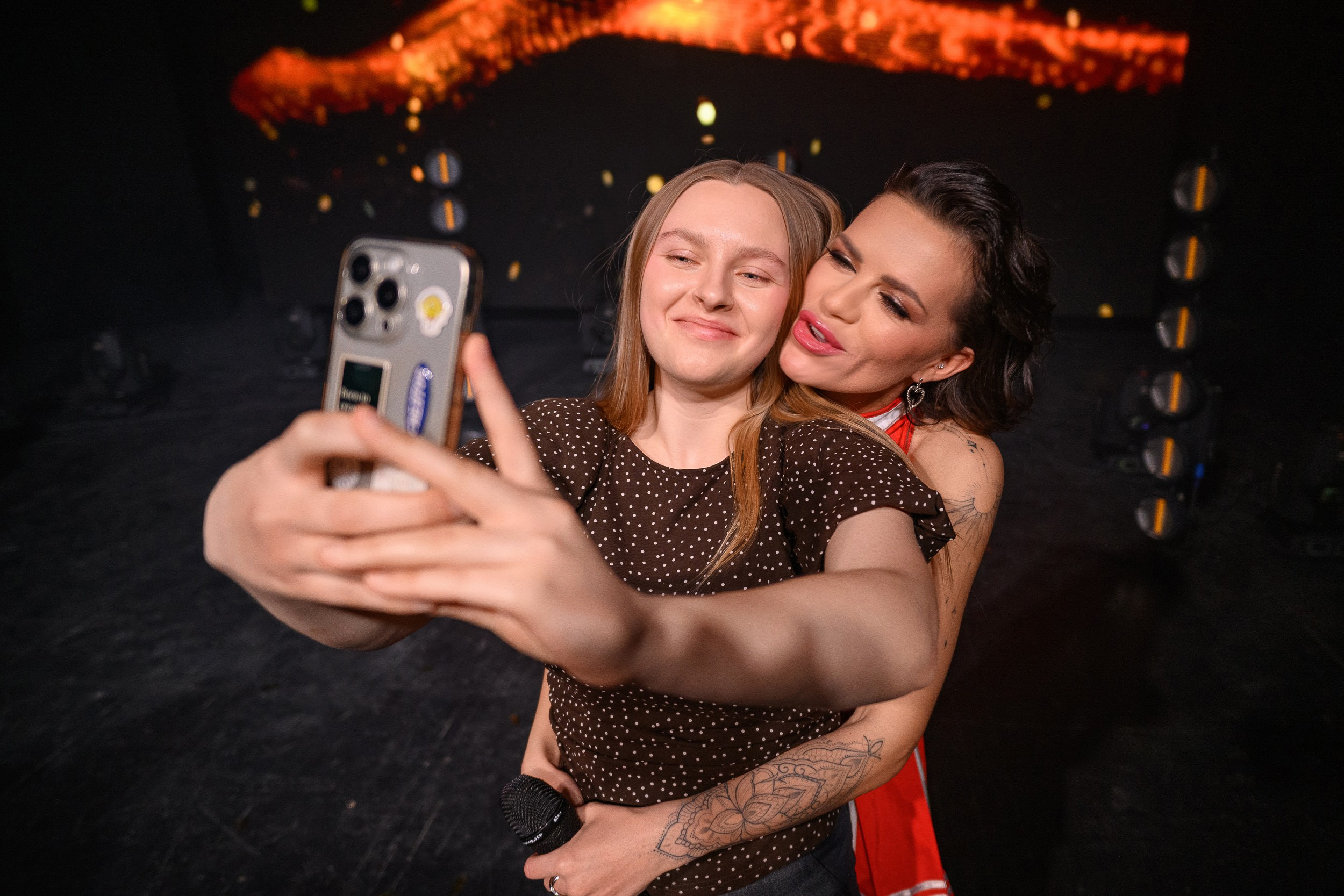 Бэки под контент. Фотограф Александр Данилов