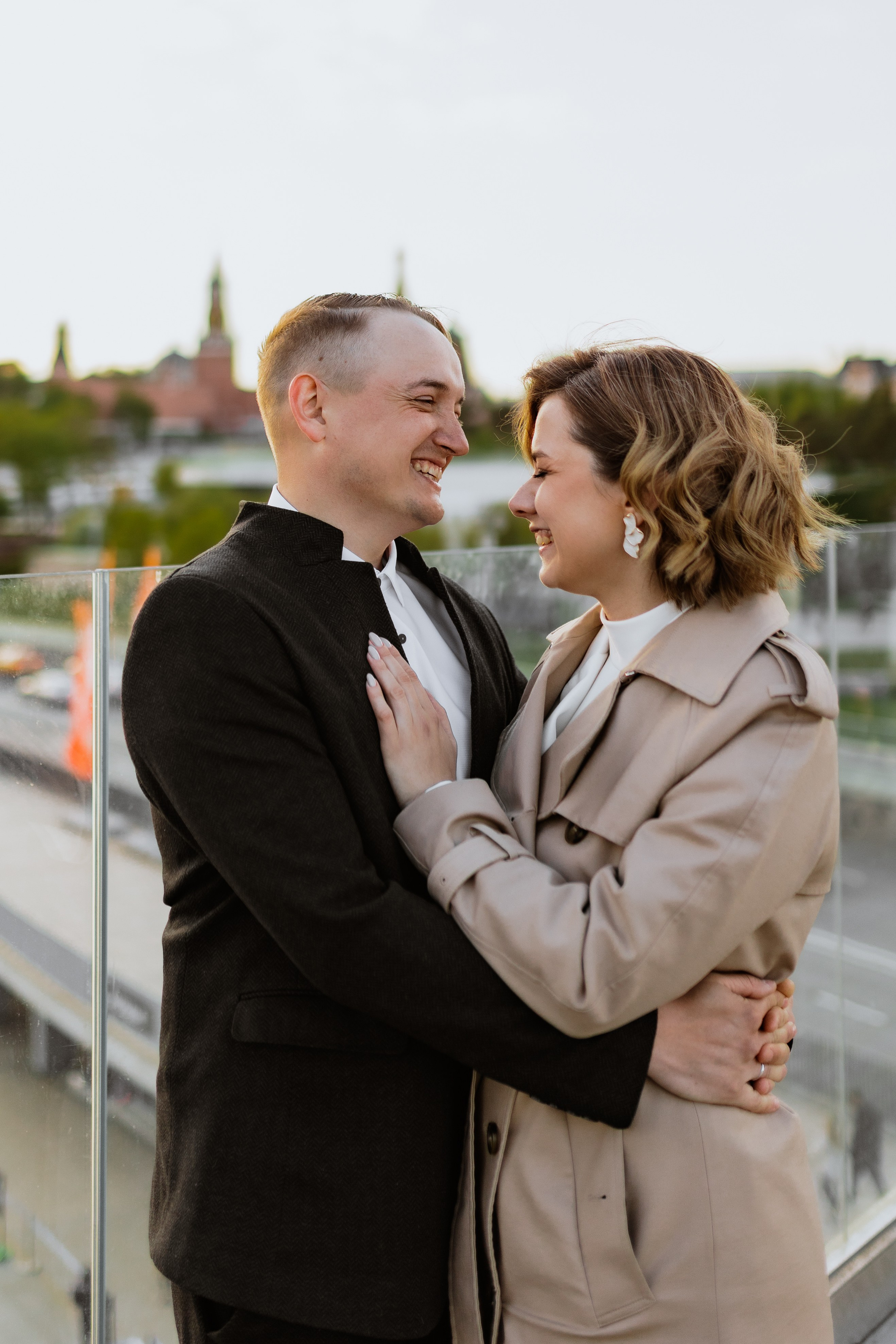 МФЦ + набережная. Свадебный фотограф Курзина Ольга | Москва