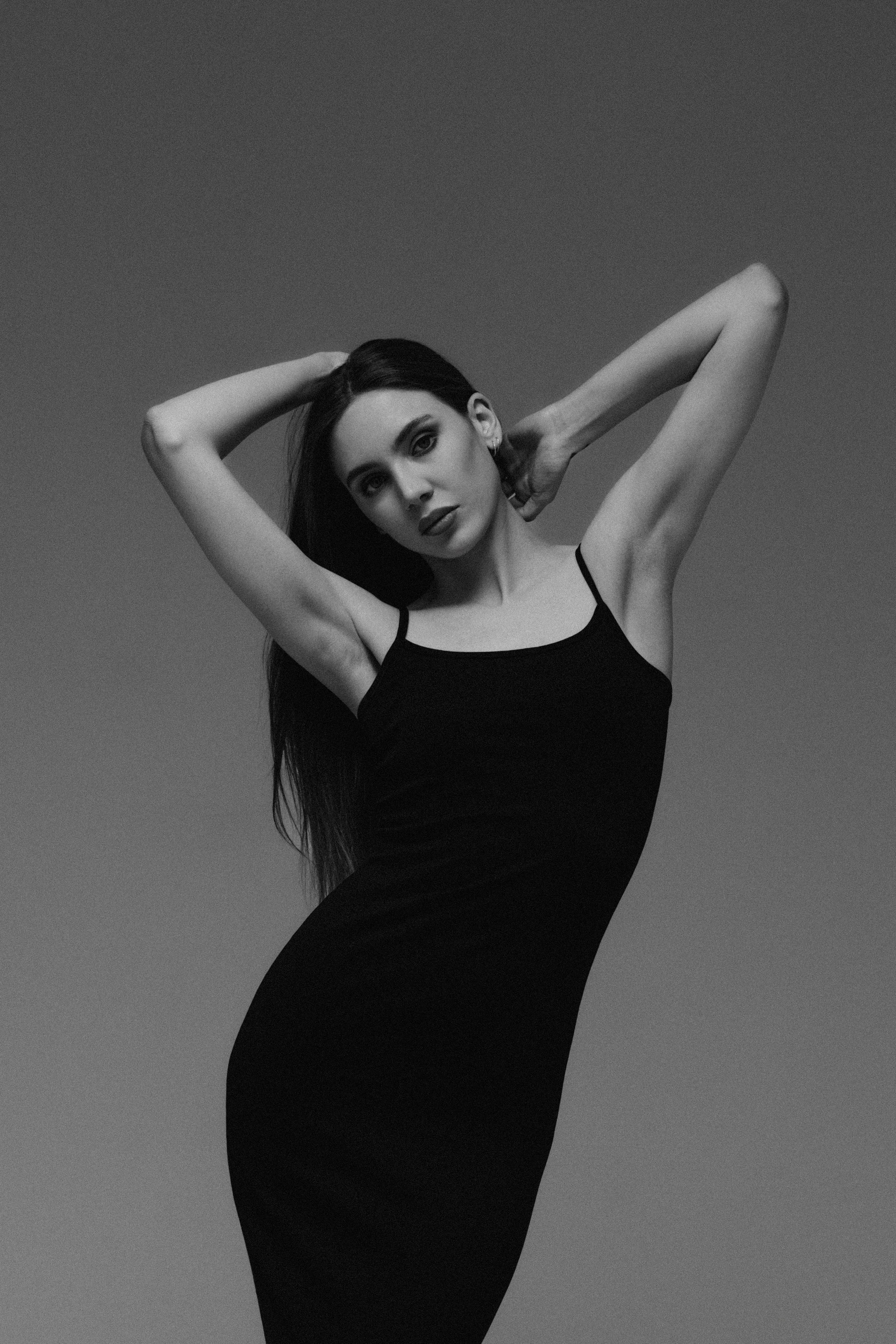 Виктория | фотосессия на циклораме. Портретный фотограф Москва