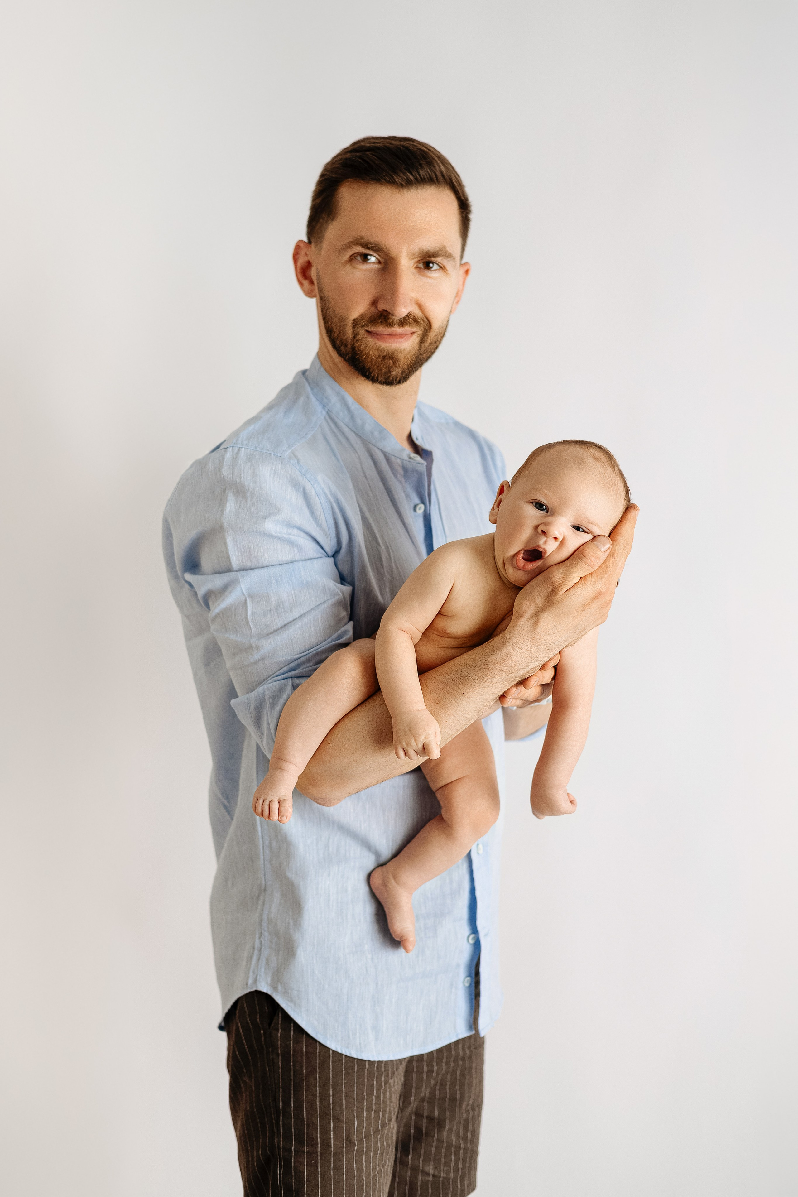 Игорь 1,5 месяца. Фотограф новорожденных в Санкт-Петербурге Екатерина Иванова