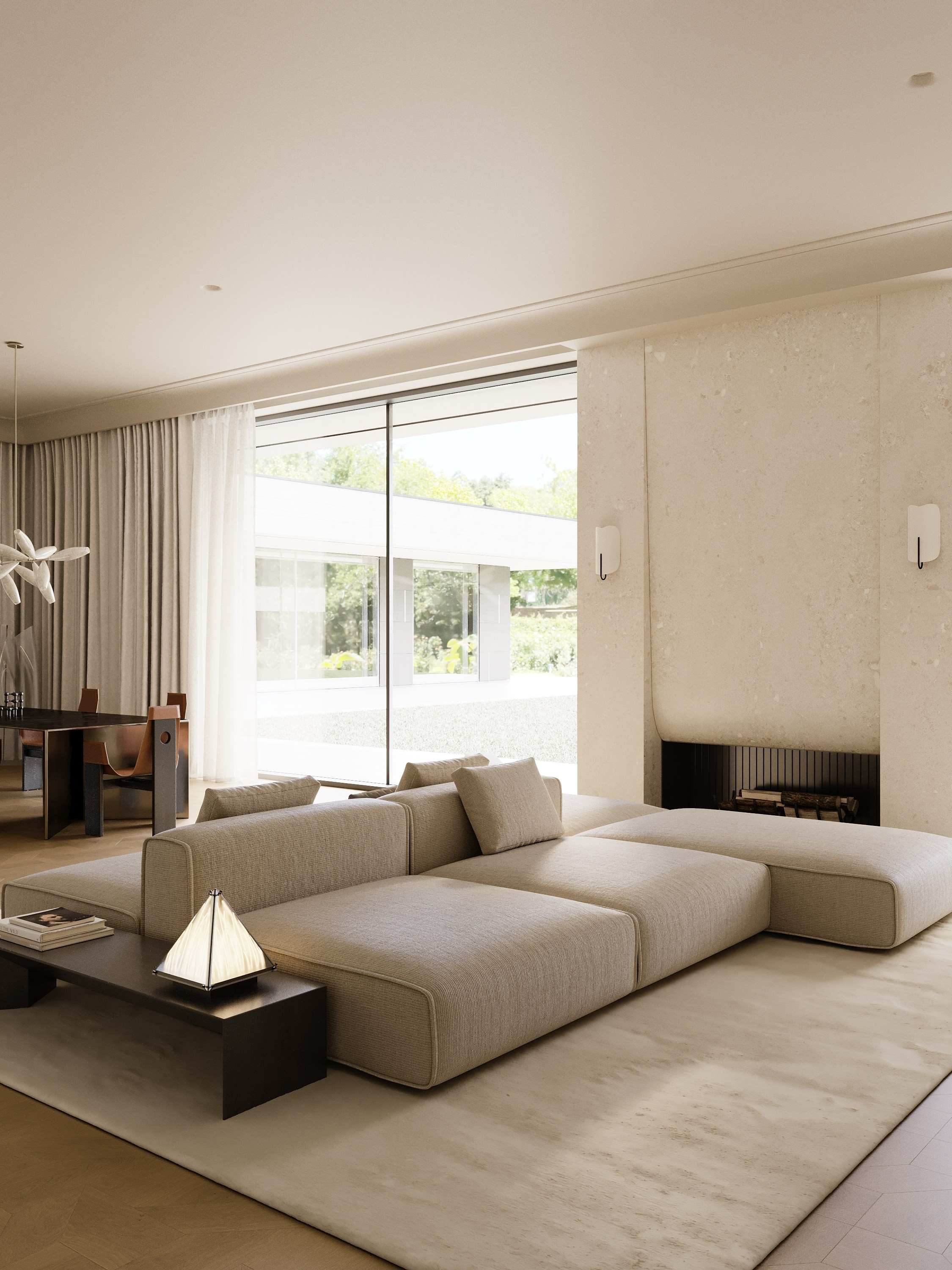 VILLA MADISON /1250 sq m /25'. Интерьерное ателье numéro а
