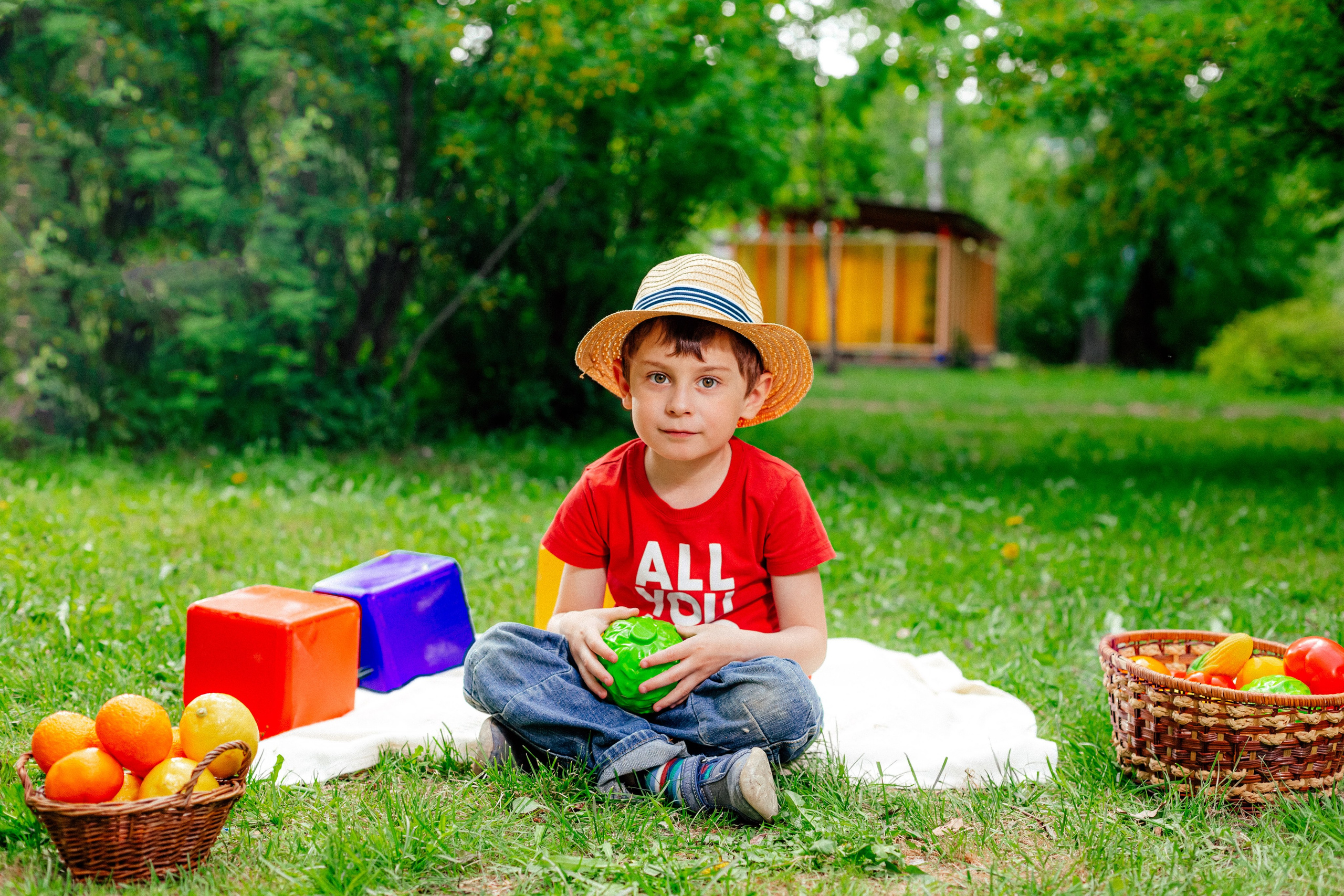 Детский сад, весна. Семейный фотограф Любовь Саркеева