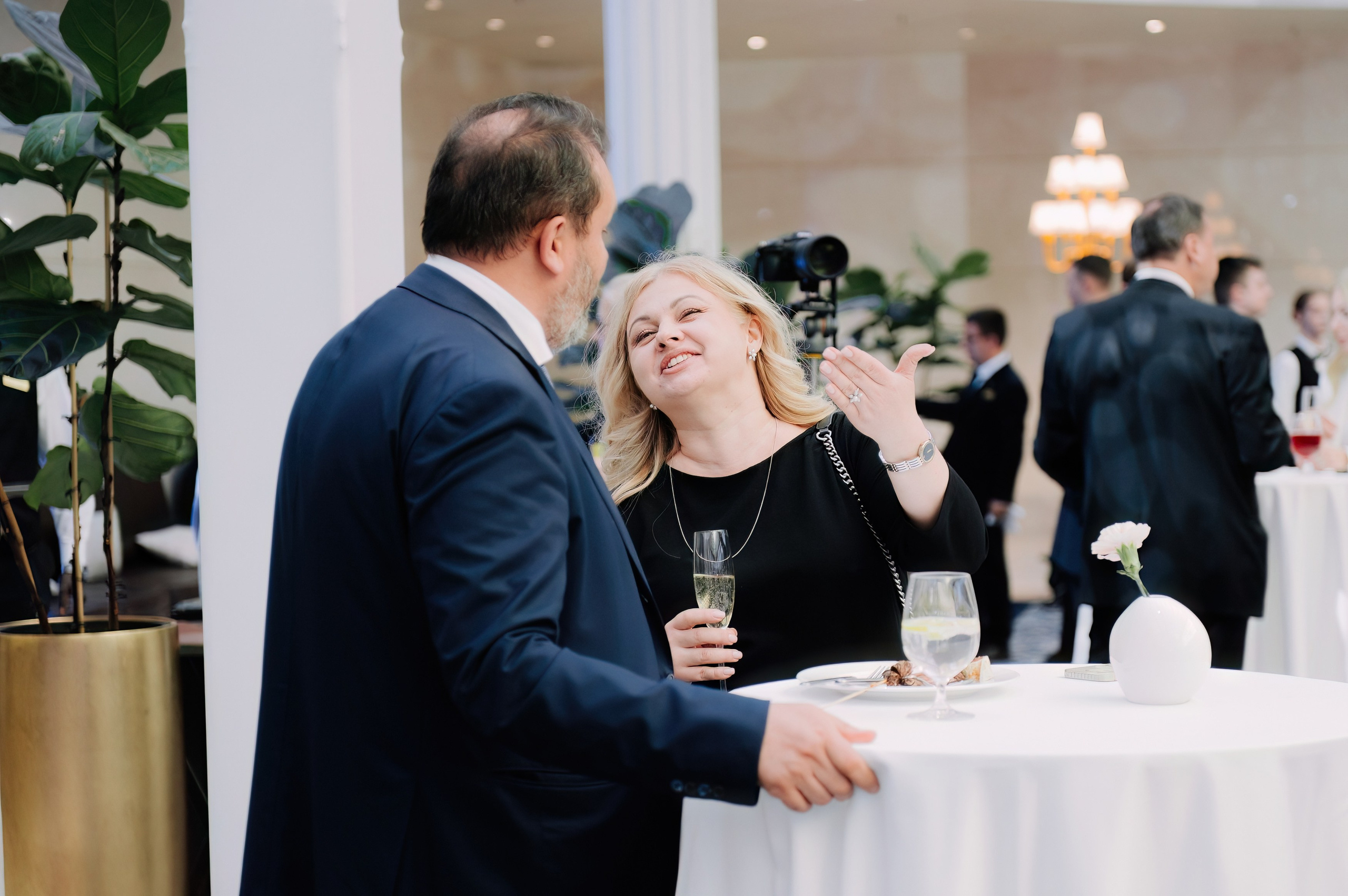 Ужин от правительства Москвы в Lotte отель. Коммерческий фотограф в Санкт-Петербурге Анна Кобзарь