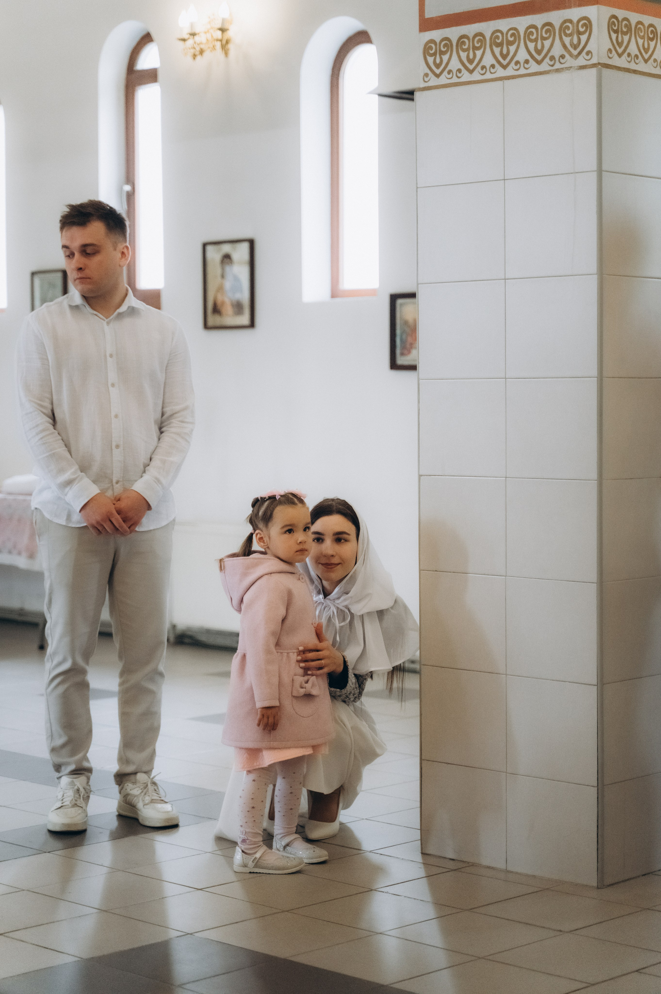 Крещение Демьяна (Церковь в честь святой блаженной Ксении Петербургской). Семейный фотограф в Минске Дарья Дреко