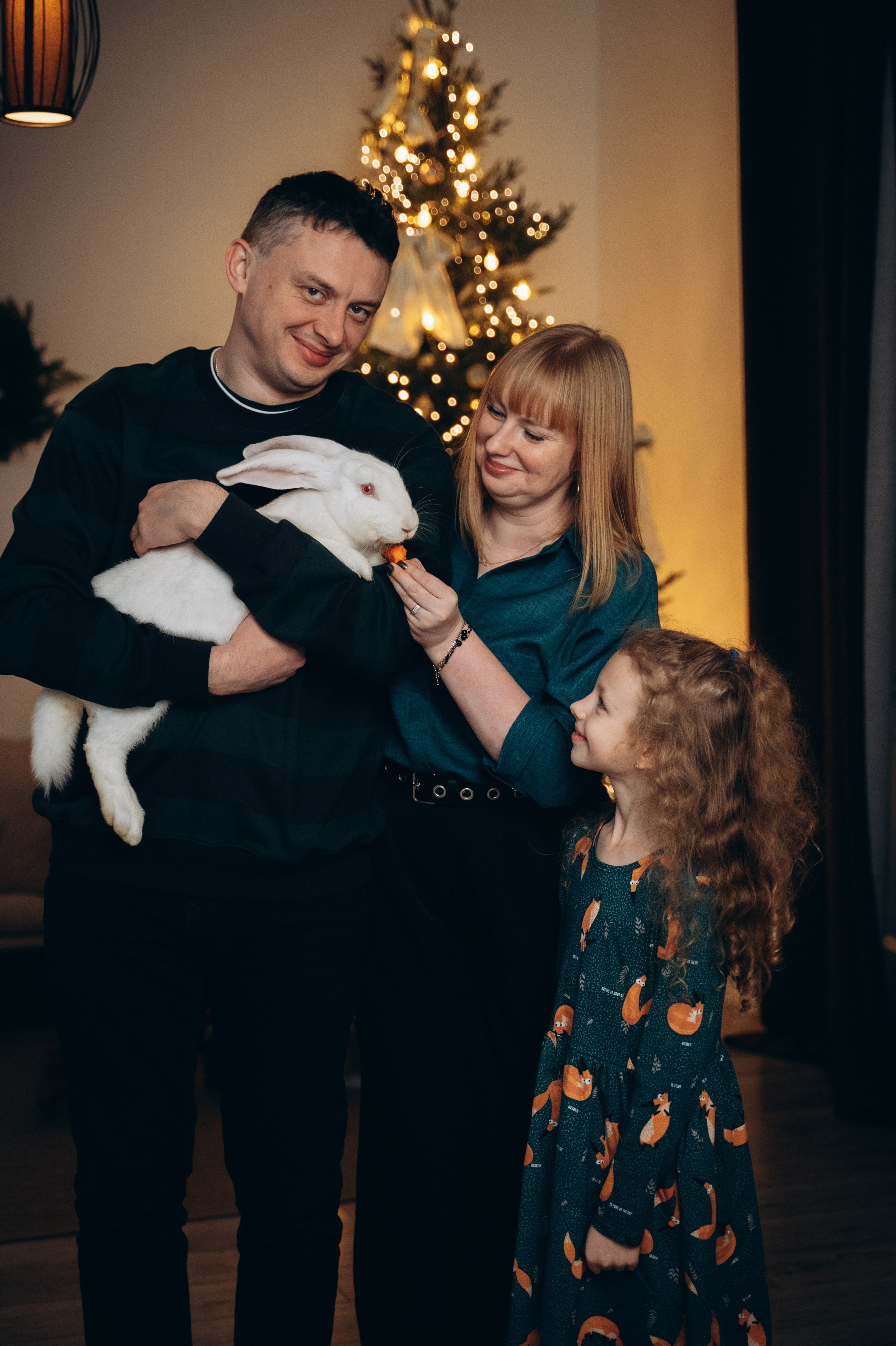 Новогодняя для Алёны семейная. Семейный фотограф в Минске Дарья Дреко